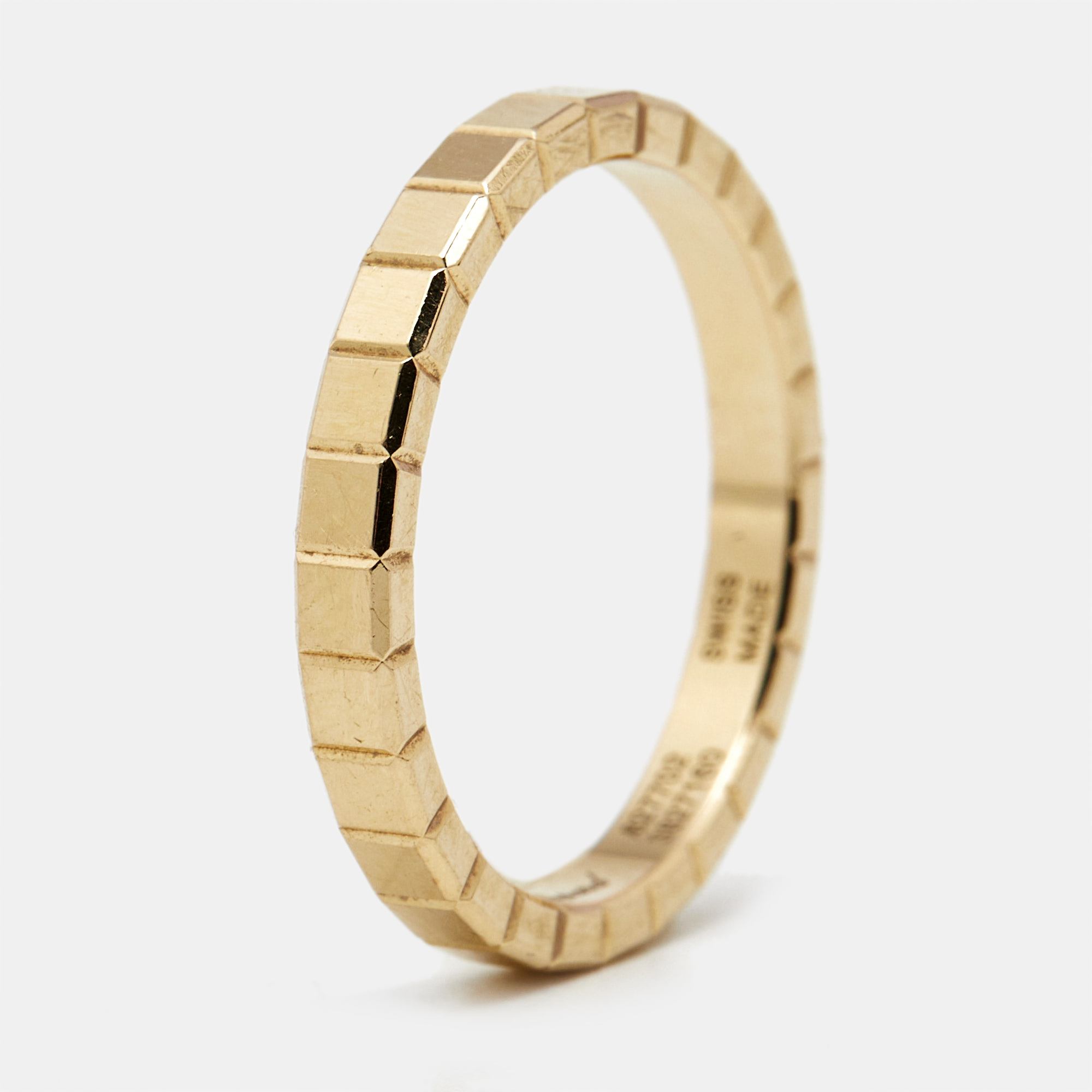 Ice Cube 18k Gold Ring Size 52 - Chopard - Modalova