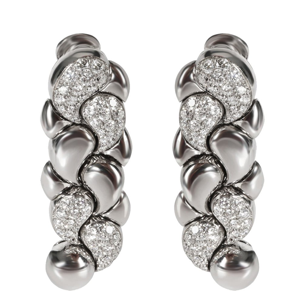 Chopard Casmir Diamond 18K White Gold Earrings