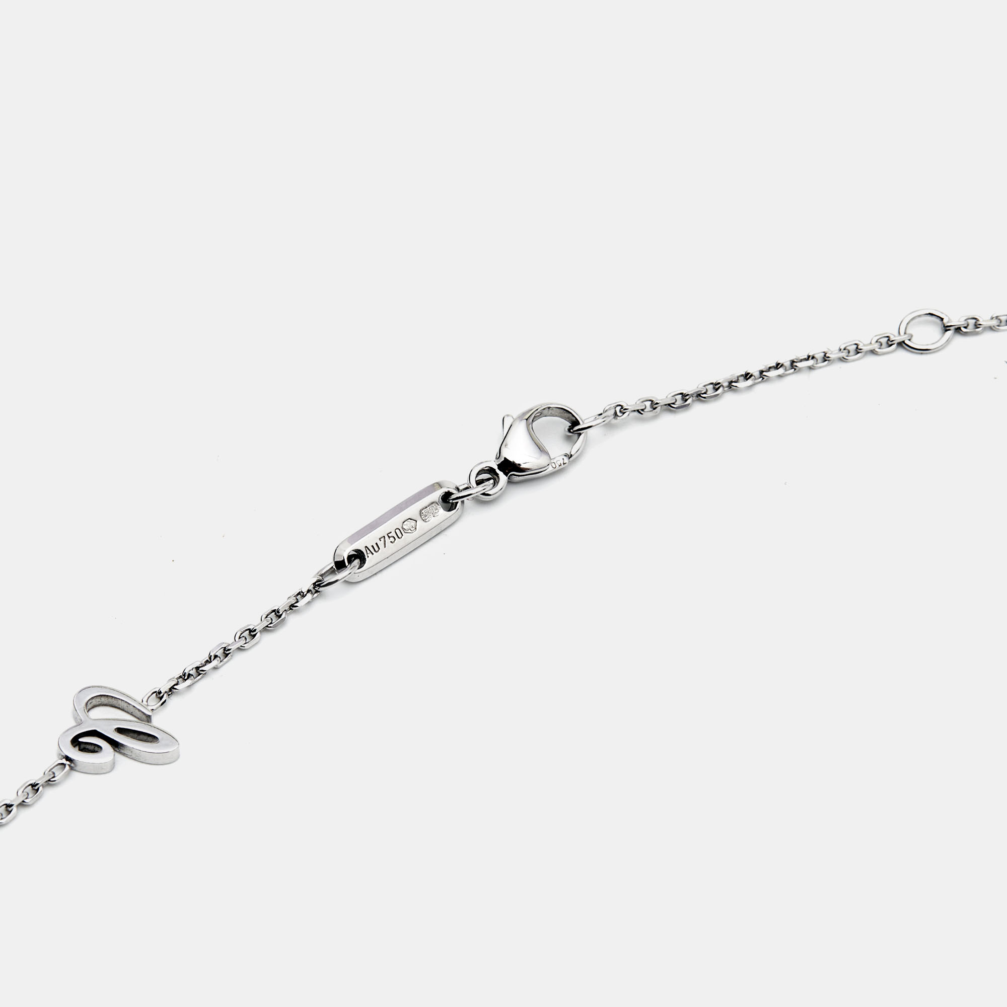 Chopard Happy Diamonds 18k White Gold Pendant Necklace