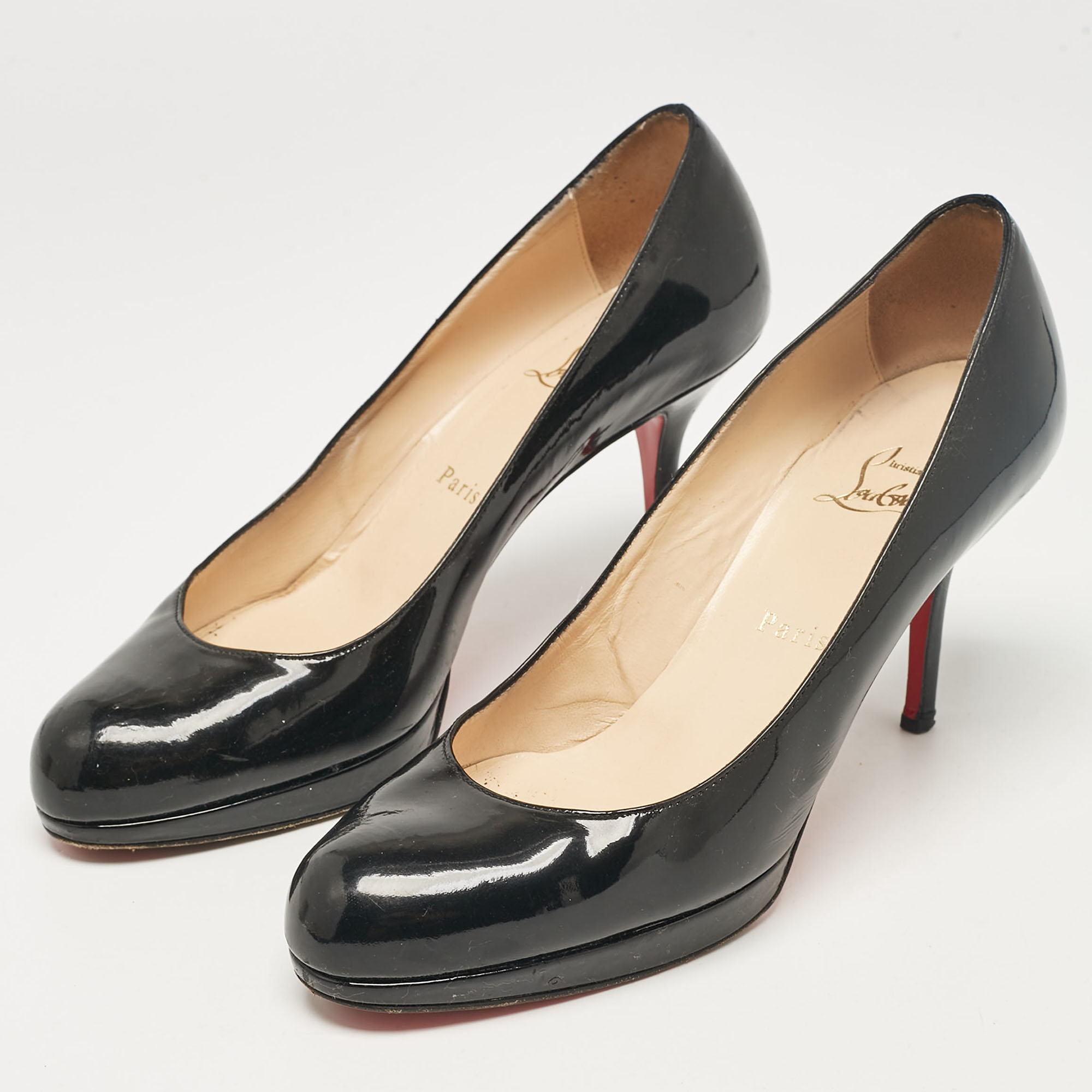 Christian Louboutin Black New Simple Pumps Size 39