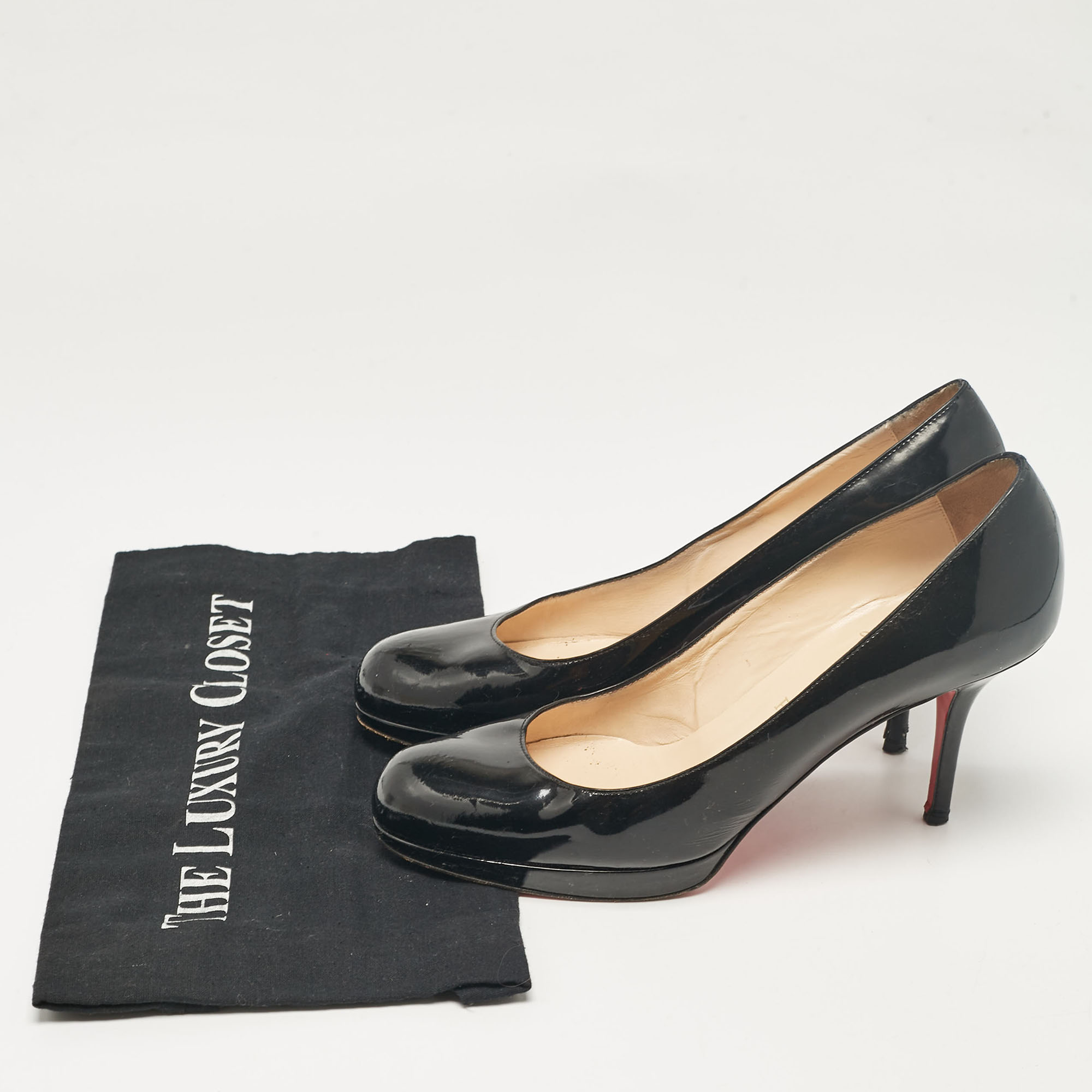 Christian Louboutin Black New Simple Pumps Size 39