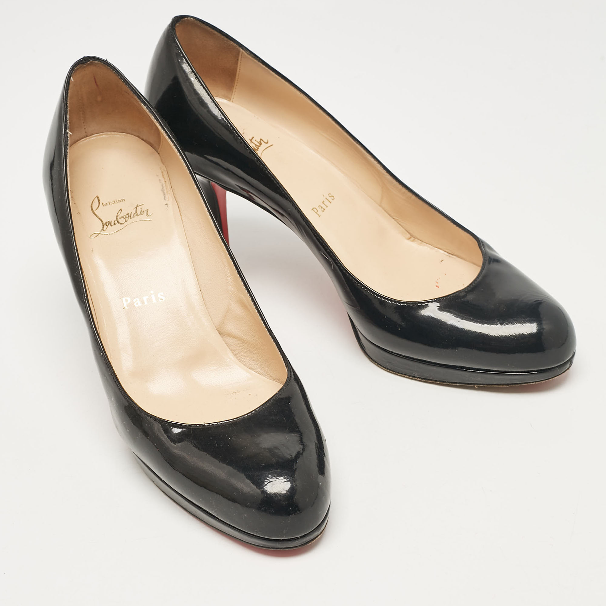 Christian Louboutin Black New Simple Pumps Size 39