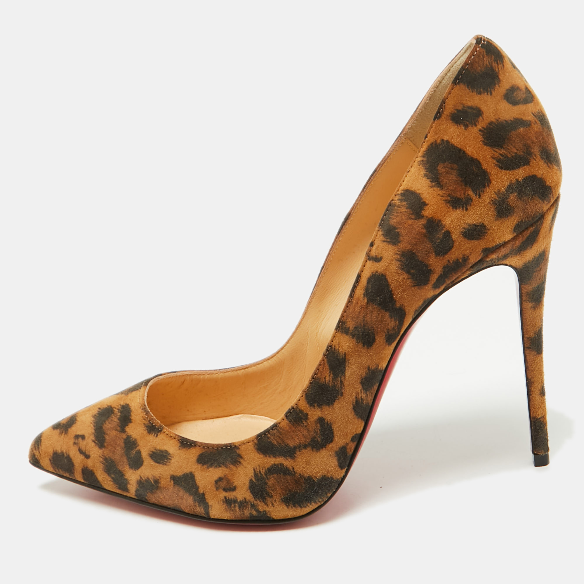 Christian Louboutin Brown Suede Leopard Print So Kate Pumps Size
Christian Louboutin Brown Suede Leopard Print So Kate Pumps Size