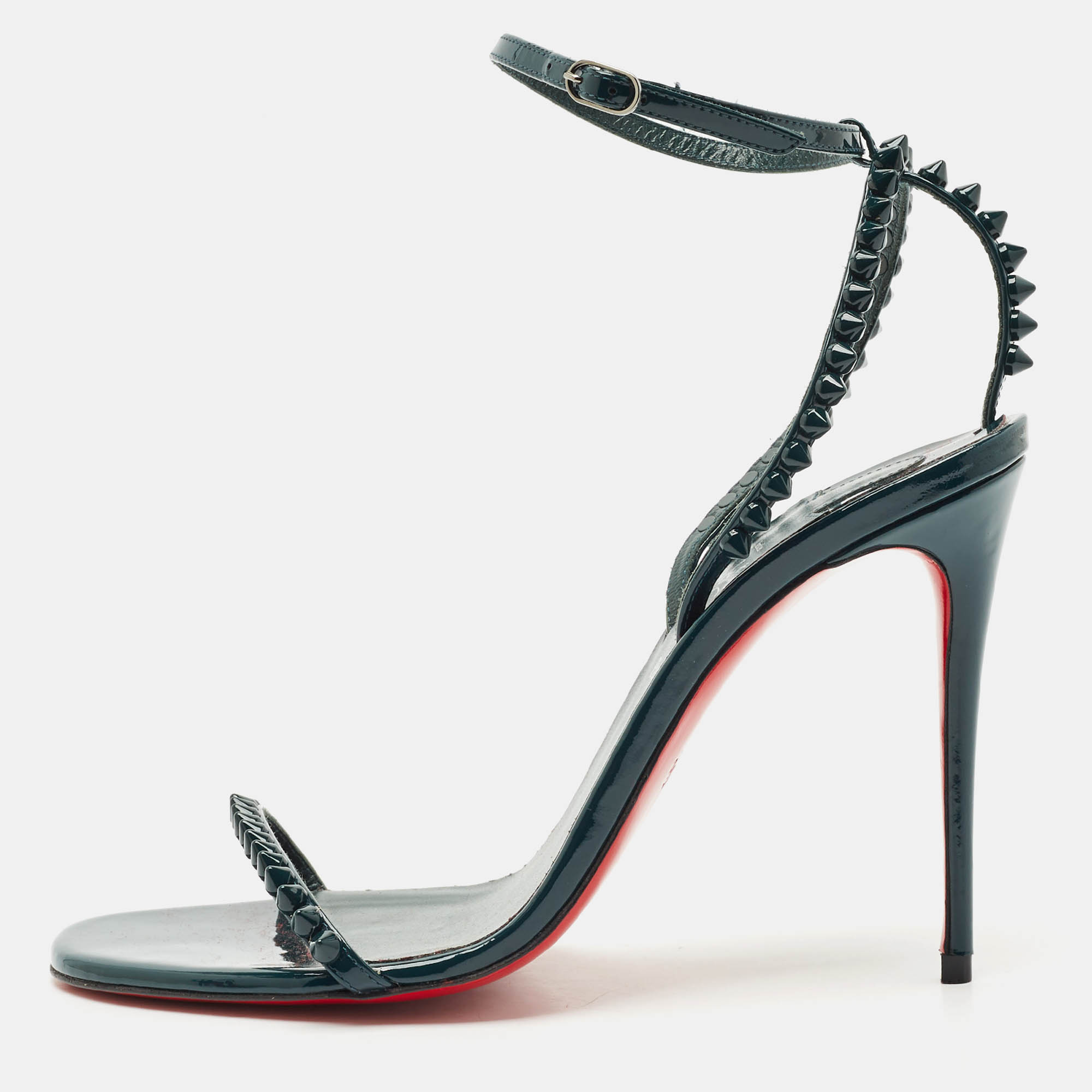 Christian Louboutin Green Patent Leather So Me Ankle Strap Sandals Size
Christian Louboutin Green Patent Leather So Me Ankle Strap Sandals Size