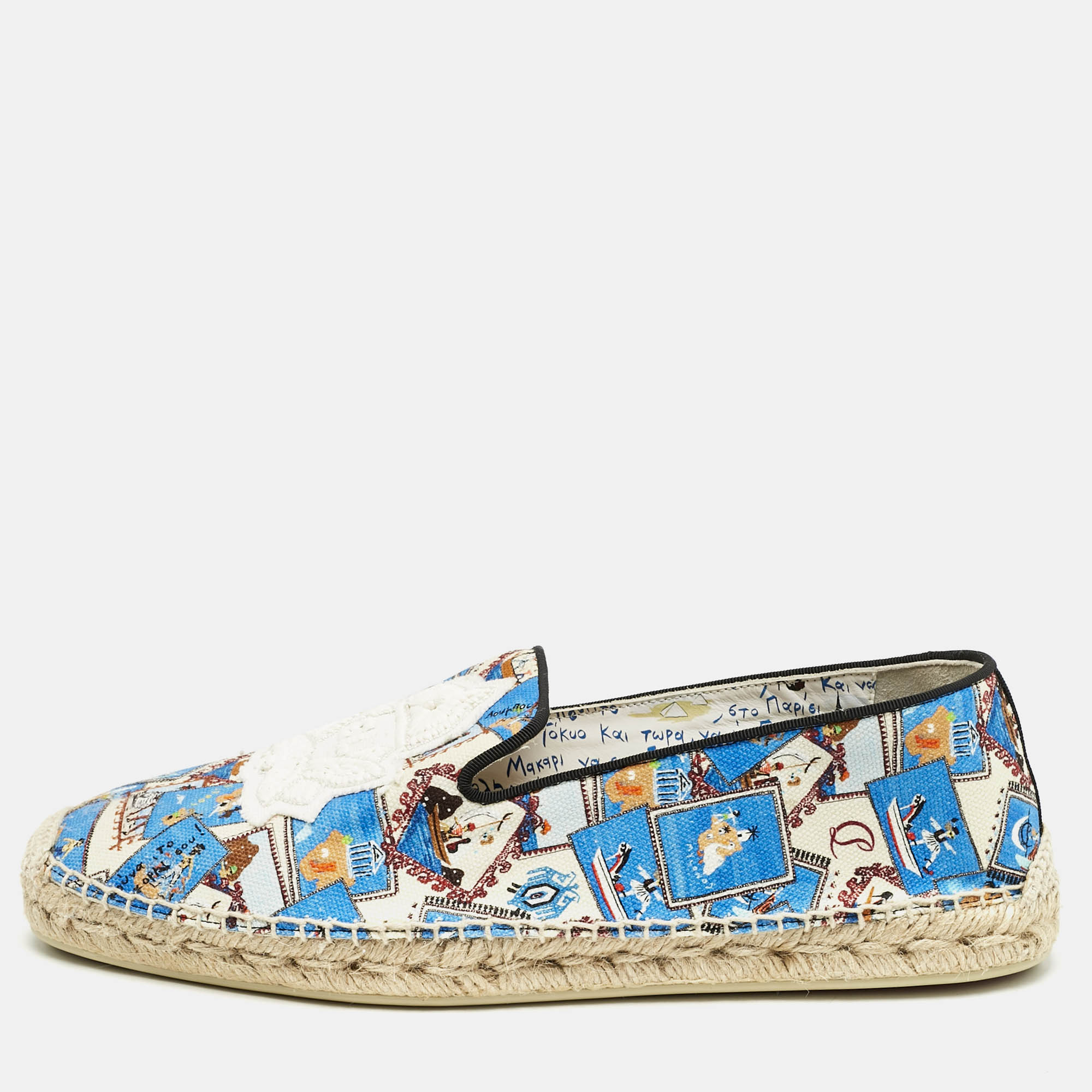Christian Louboutin Multicolor Canvas Galia Espadrille Flats Size
Christian Louboutin Multicolor Canvas Galia Espadrille Flats Size