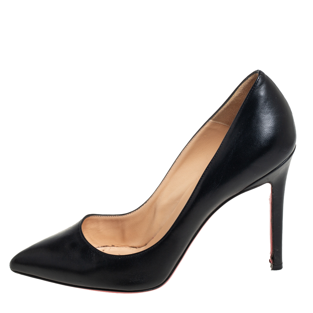 Christian Louboutin Black Leather Pigalle Pumps Size
Christian Louboutin Black Leather Pigalle Pumps Size