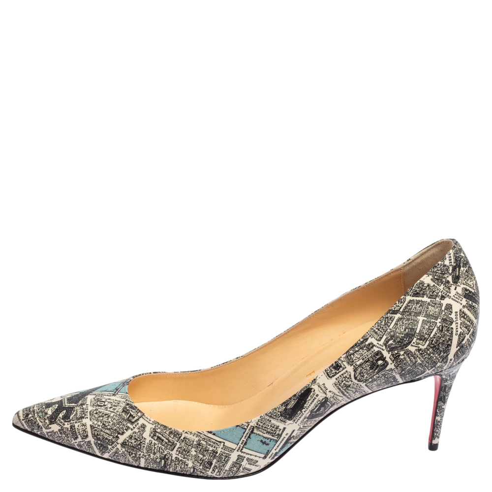 Christian Louboutin Monochrome Leather Plan De Paris Decollete Pumps Size, Grey
Christian Louboutin Monochrome Leather Plan De Paris Decollete Pumps Size, Grey