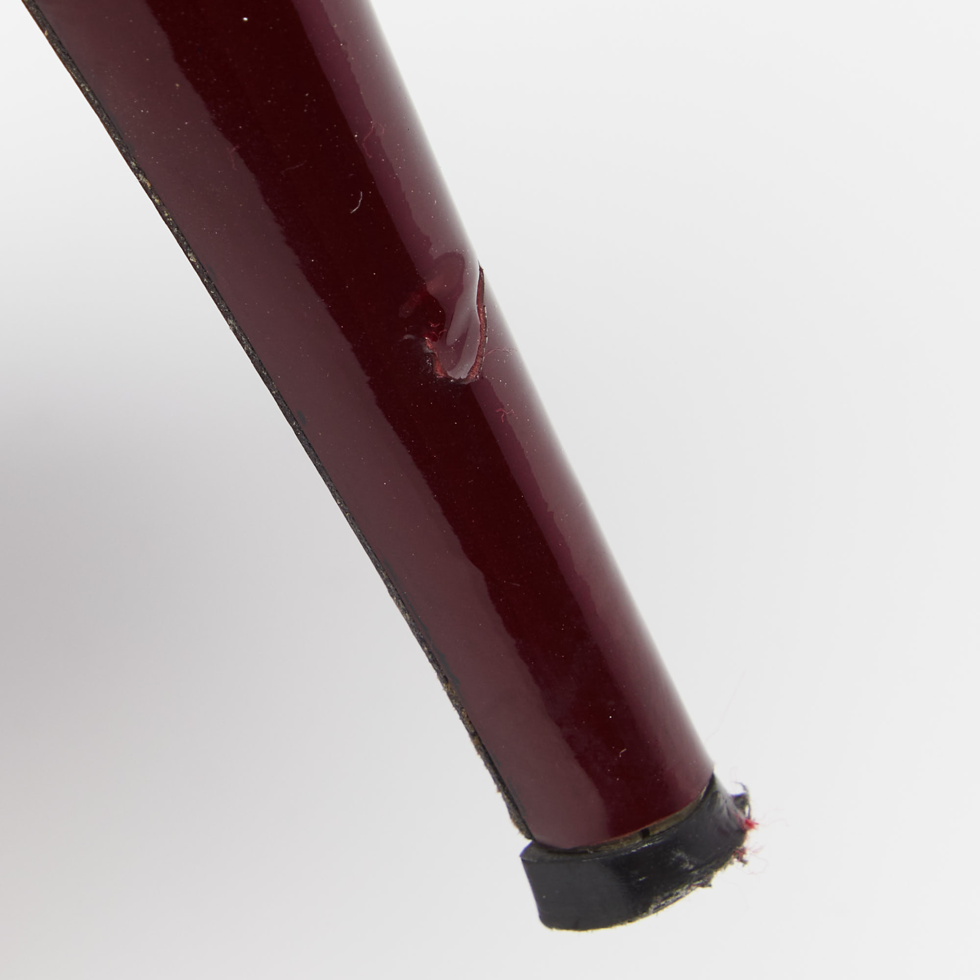 Christian Louboutin Burgundy Patent Leather Altadama Platform Peep Toe Pumps Size 36.5