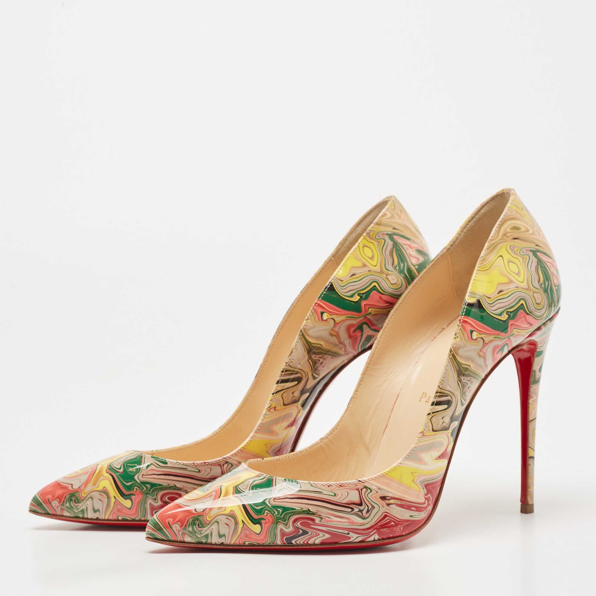 Christian Louboutin Muticolor Patent Leather Pigalle Pumps Size, Multicolor
Christian Louboutin Muticolor Patent Leather Pigalle Pumps Size, Multicolor