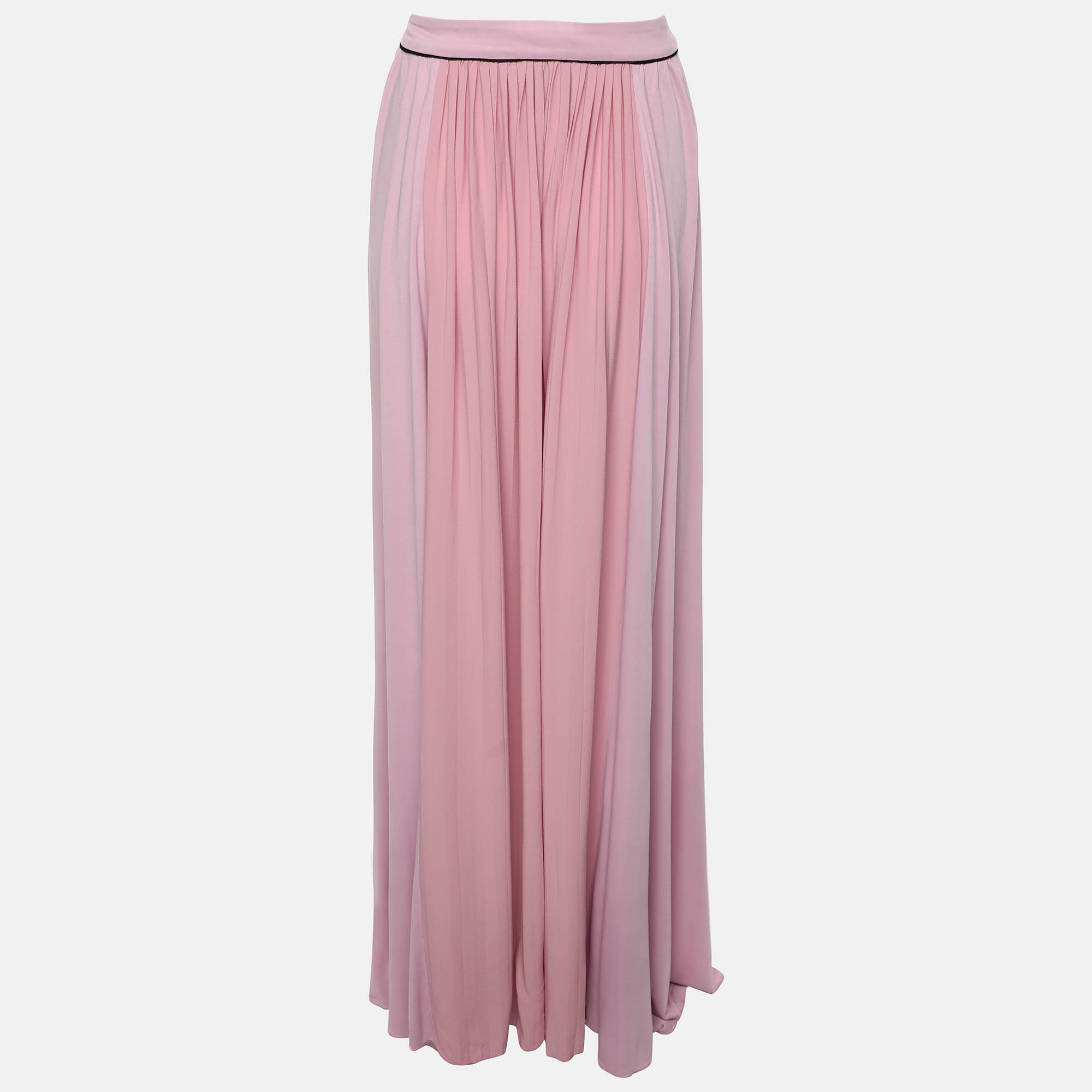 Class By Roberto Cavalli Pink Viscose Maxi Skirt L