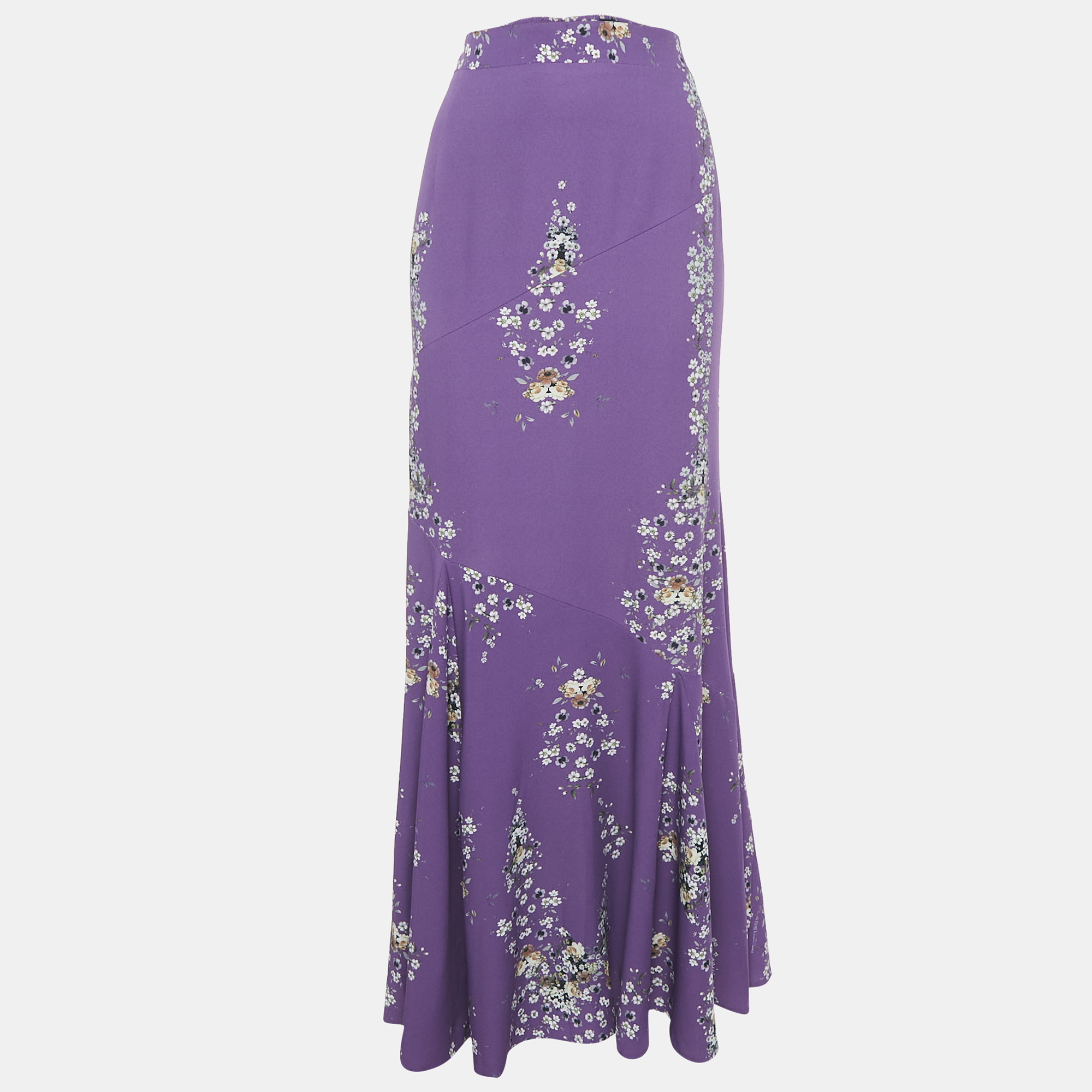 Class by Roberto Cavalli Purple Floral Print Crepe Flared Maxi Skirt L
Class by Roberto Cavalli Purple Floral Print Crepe Flared Maxi Skirt L