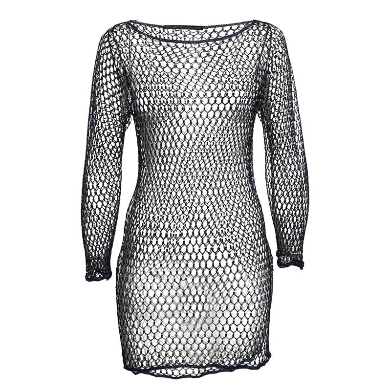Class by Roberto Cavalli Blue Beaded Mesh Crochet Sheer Mini Dress M, Navy blue
Class by Roberto Cavalli Blue Beaded Mesh Crochet Sheer Mini Dress M, Navy blue