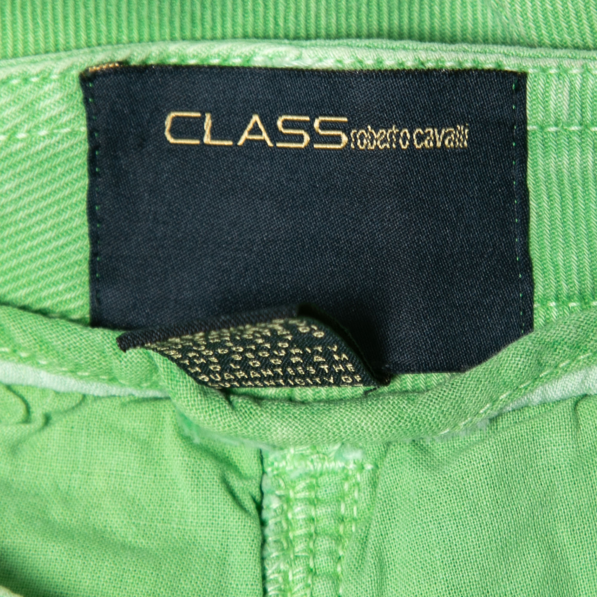 Class By Roberto Lime Green Denim Skinny Jeans S Waist 26