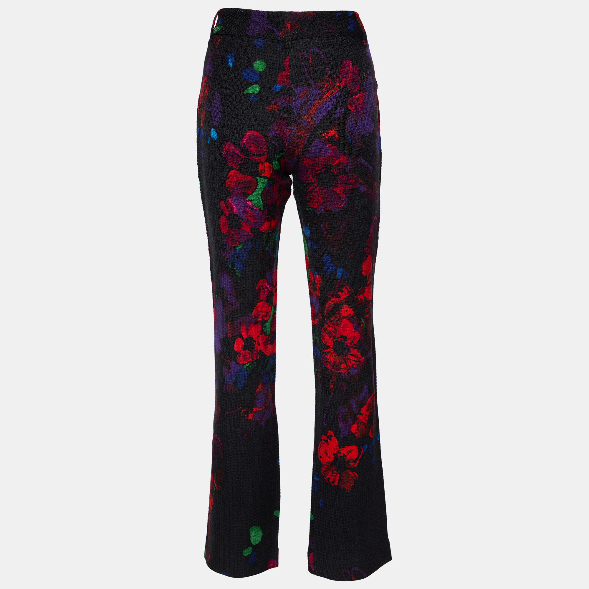 Class by Roberto Cavalli Multicolor Floral Printed Wool Straight Leg Pants
Class by Roberto Cavalli Multicolor Floral Printed Wool Straight Leg Pants