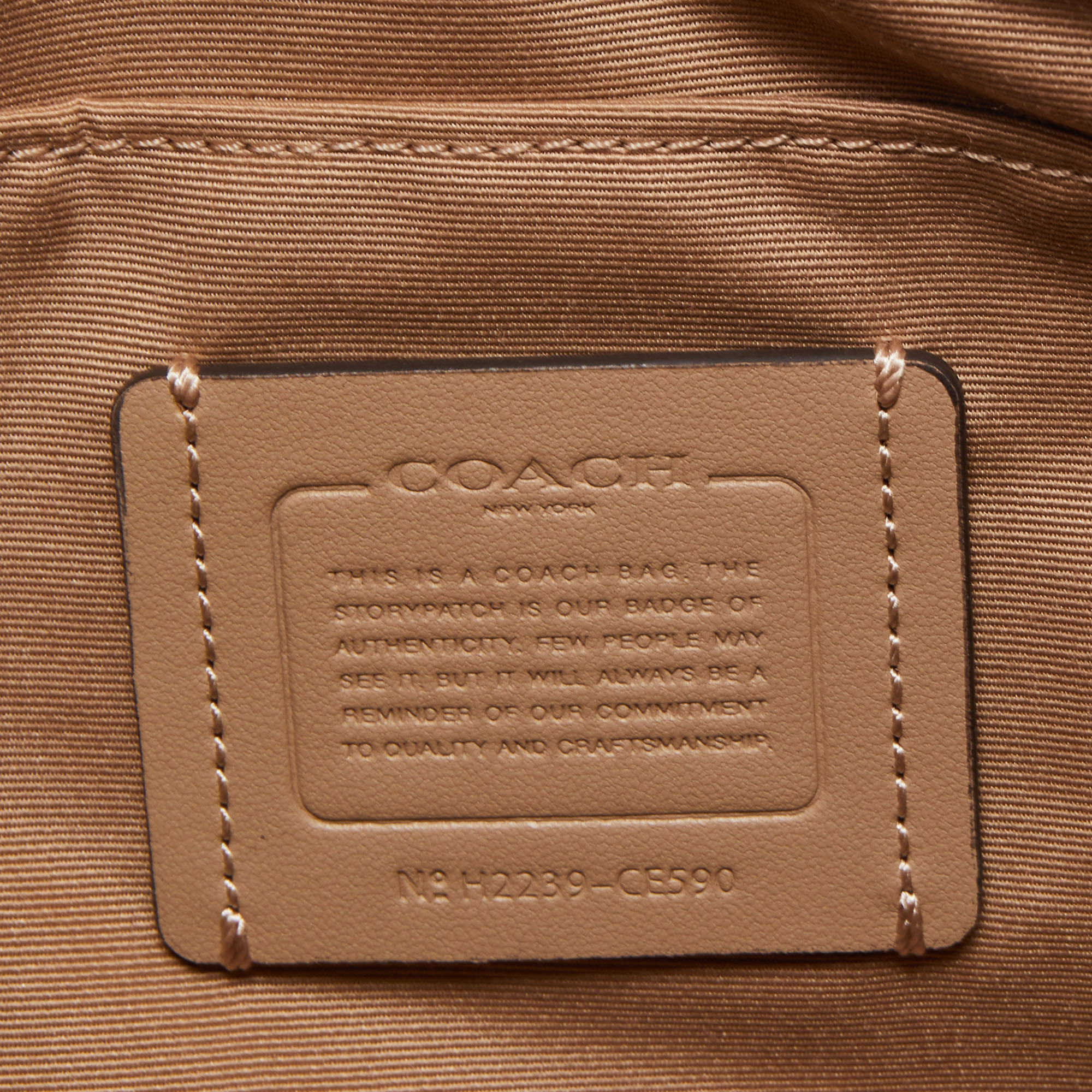 Coach Chalk/Multicolor Star Print Leather Clara Shoulder Bag