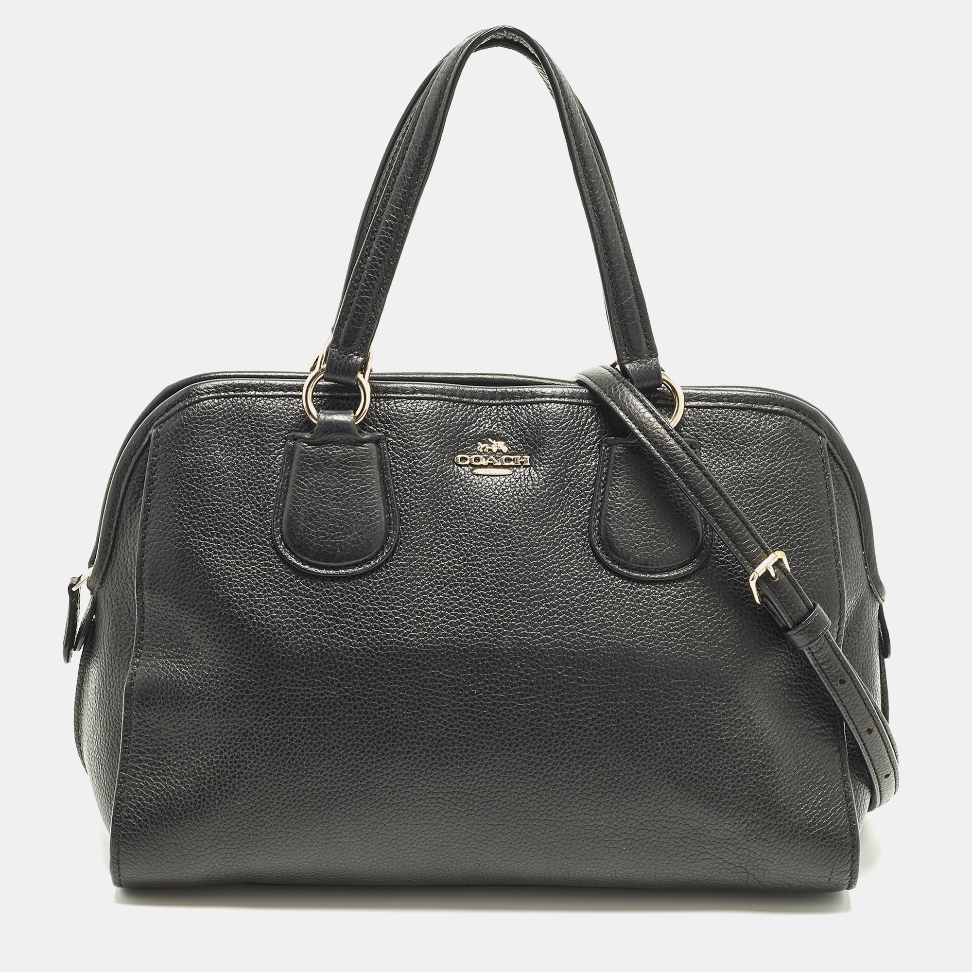 Coach Nolita Black Leather Satchel
Coach Nolita Black Leather Satchel