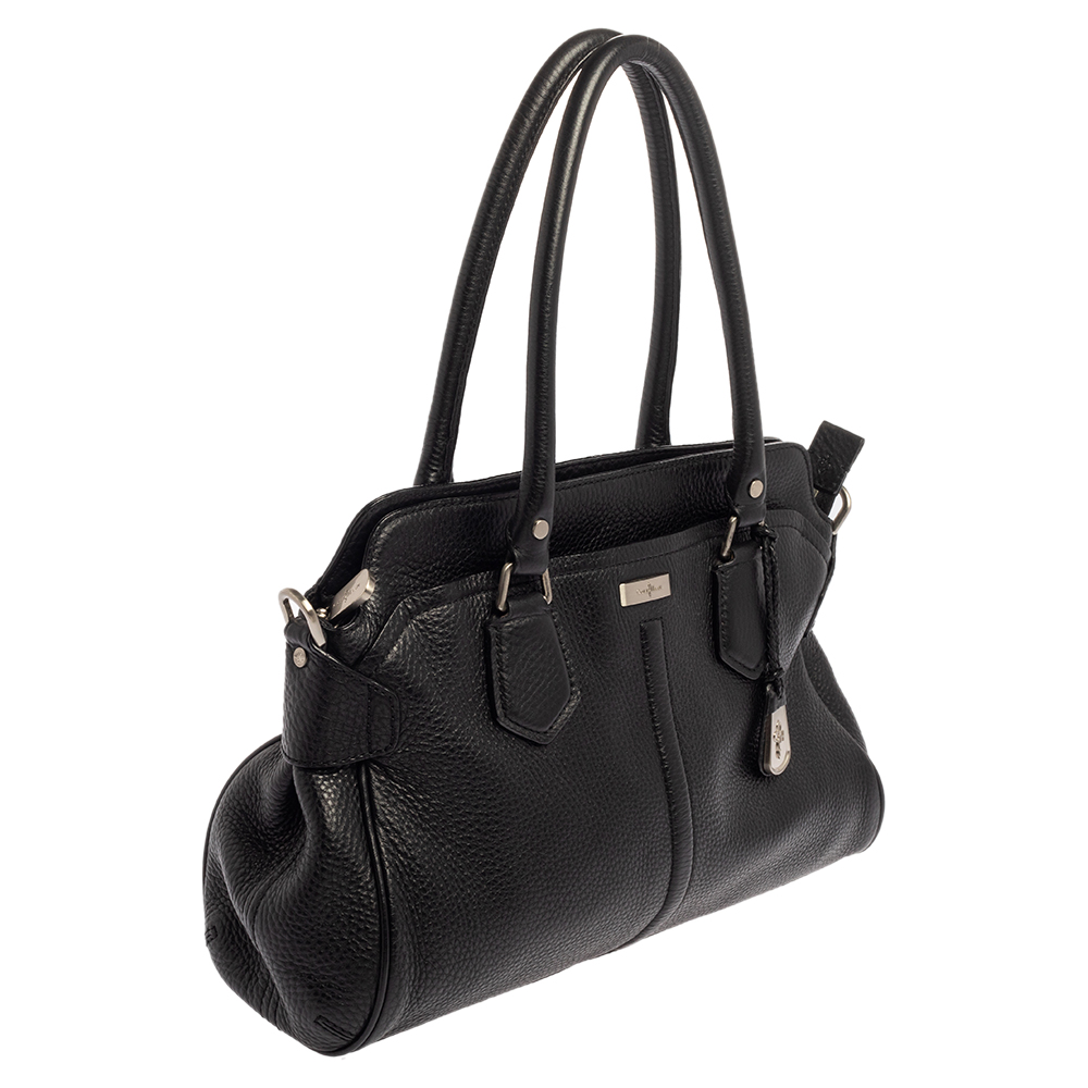 Cole Haan Black Leather Tote
