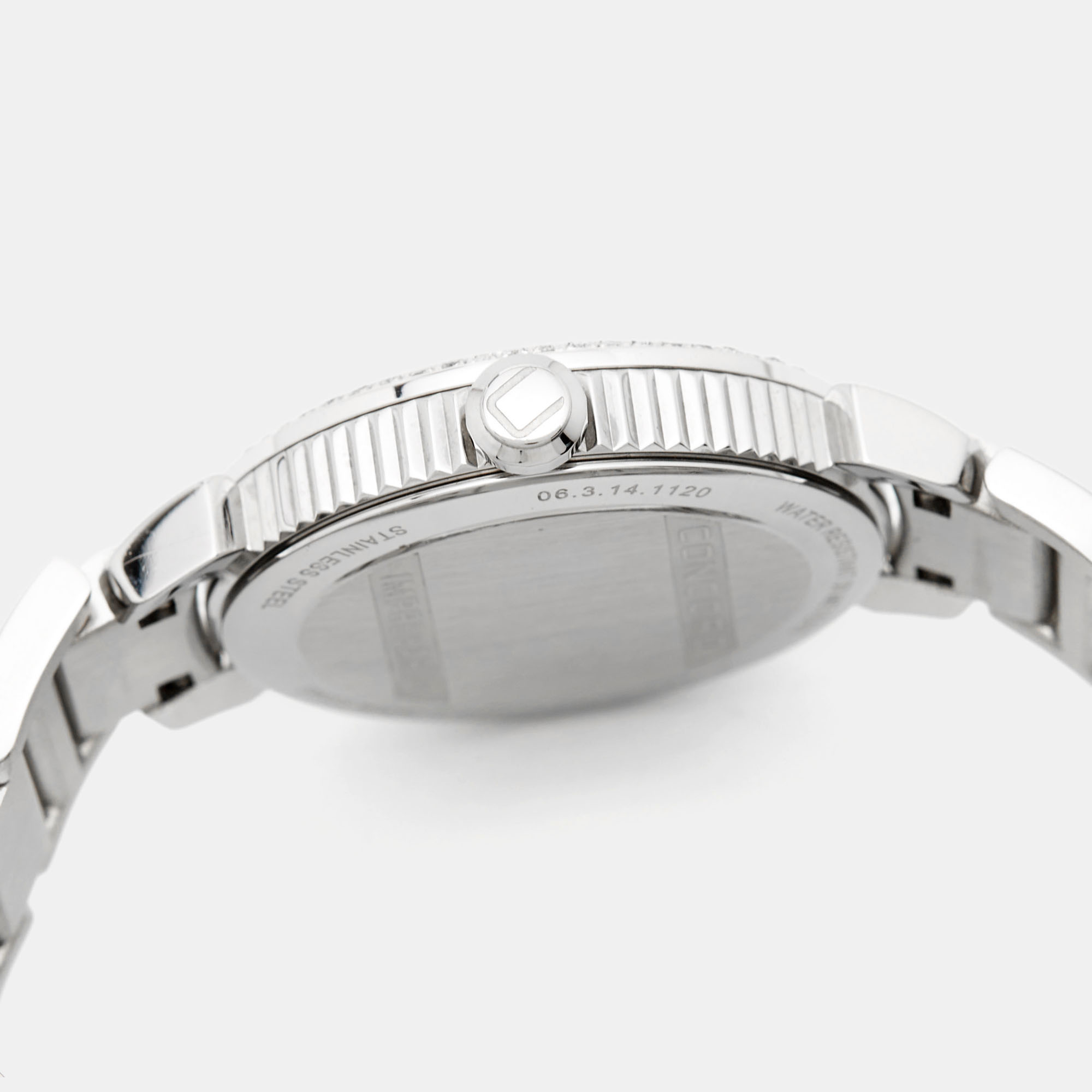 Concord Mother Of Pearl Stainless Steel Diamond Impresario CC.06.3.14.1120S Women's Wristwatch 32 Mm