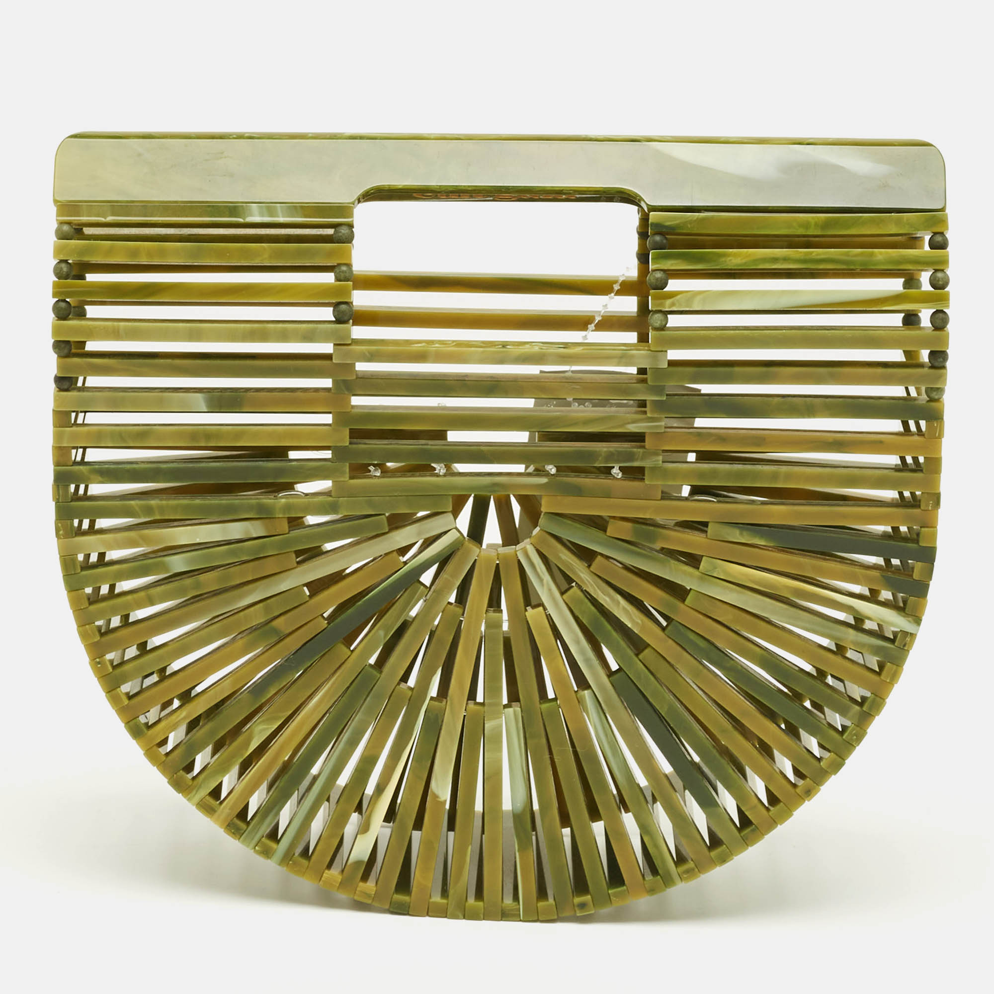 Cult Gaia Green Acrylic Mini Ark Clutch
Cult Gaia Green Acrylic Mini Ark Clutch