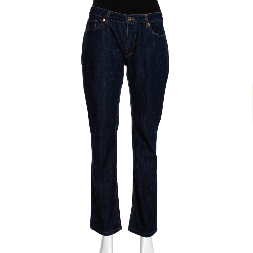 Image of D & G Indigo Denim Medium Wash Tight Fit Slimmy Jeans M