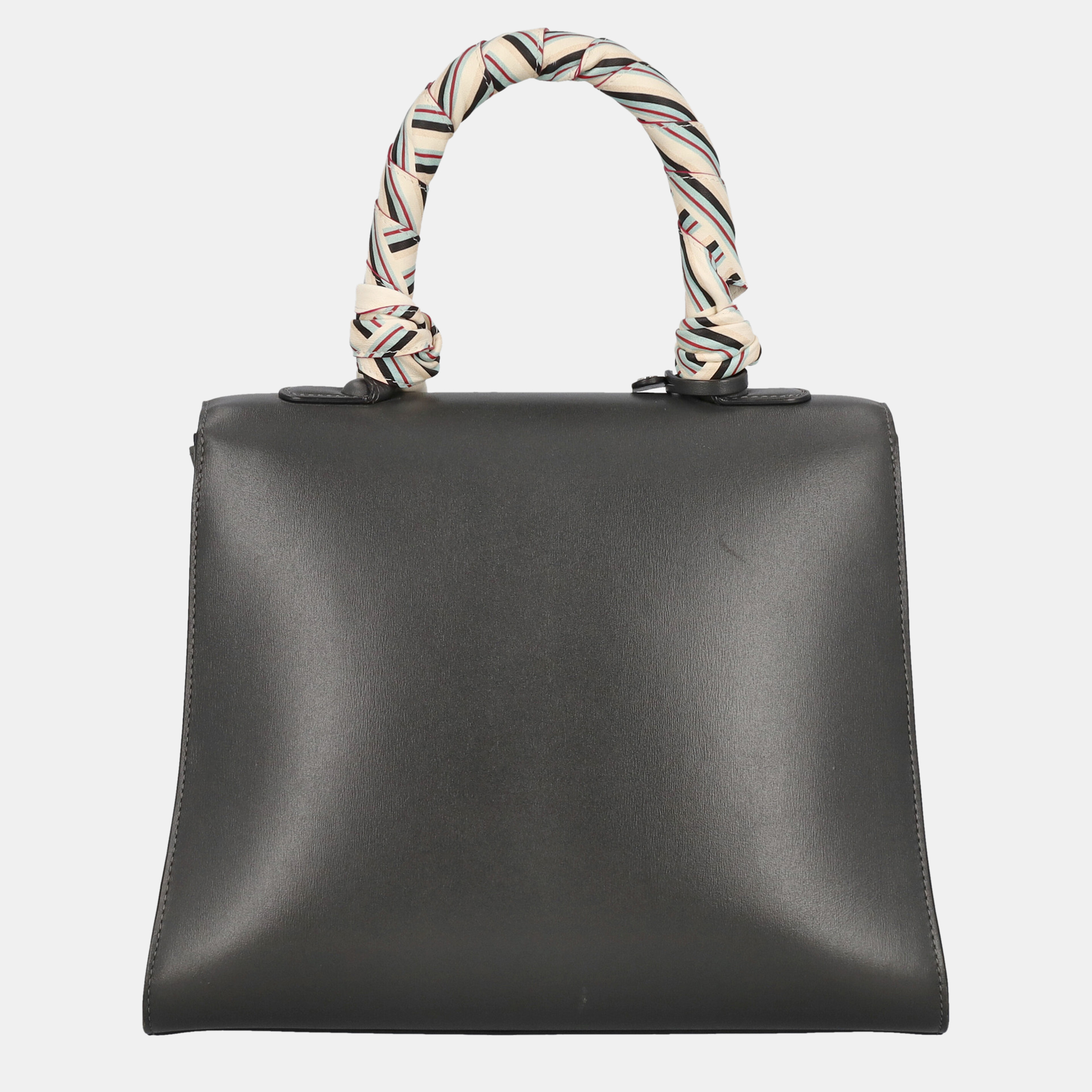 Delvaux Brillant -  Women's Leather Handbag - Grey - One Size