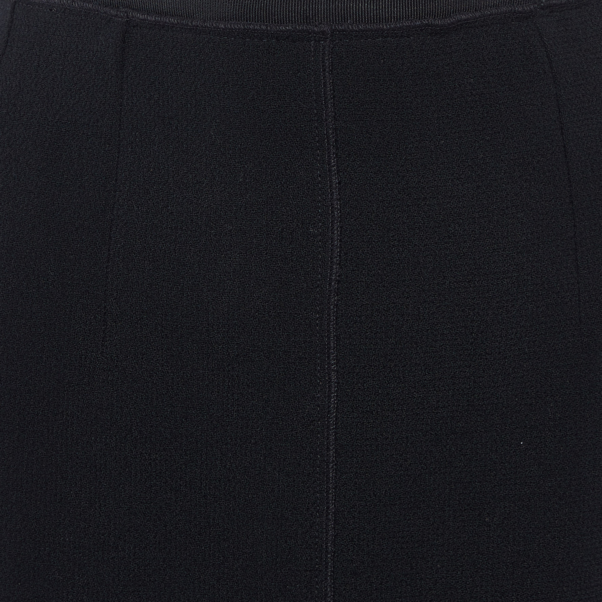 D&G Black Wool Pencil Skirt M