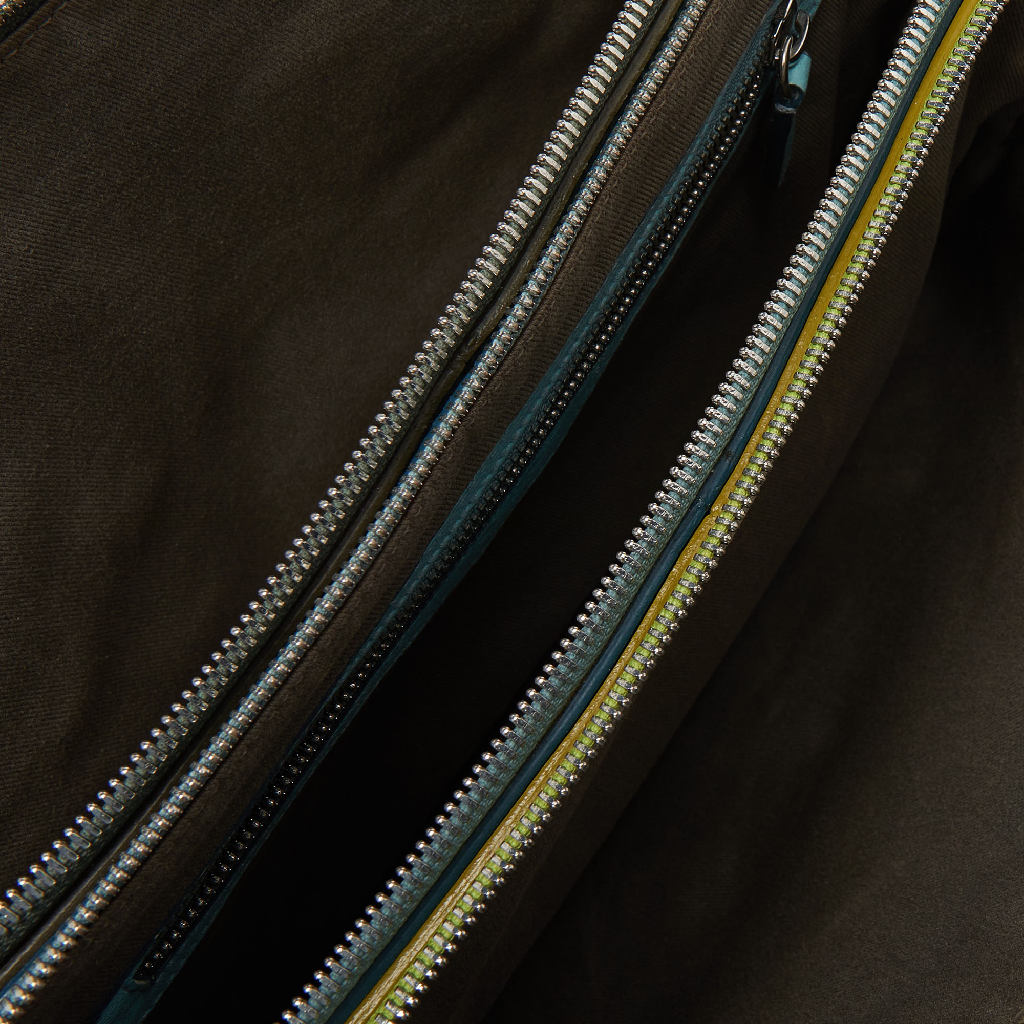 D&G Tri Color Leather Lily Twist Laptop Bag