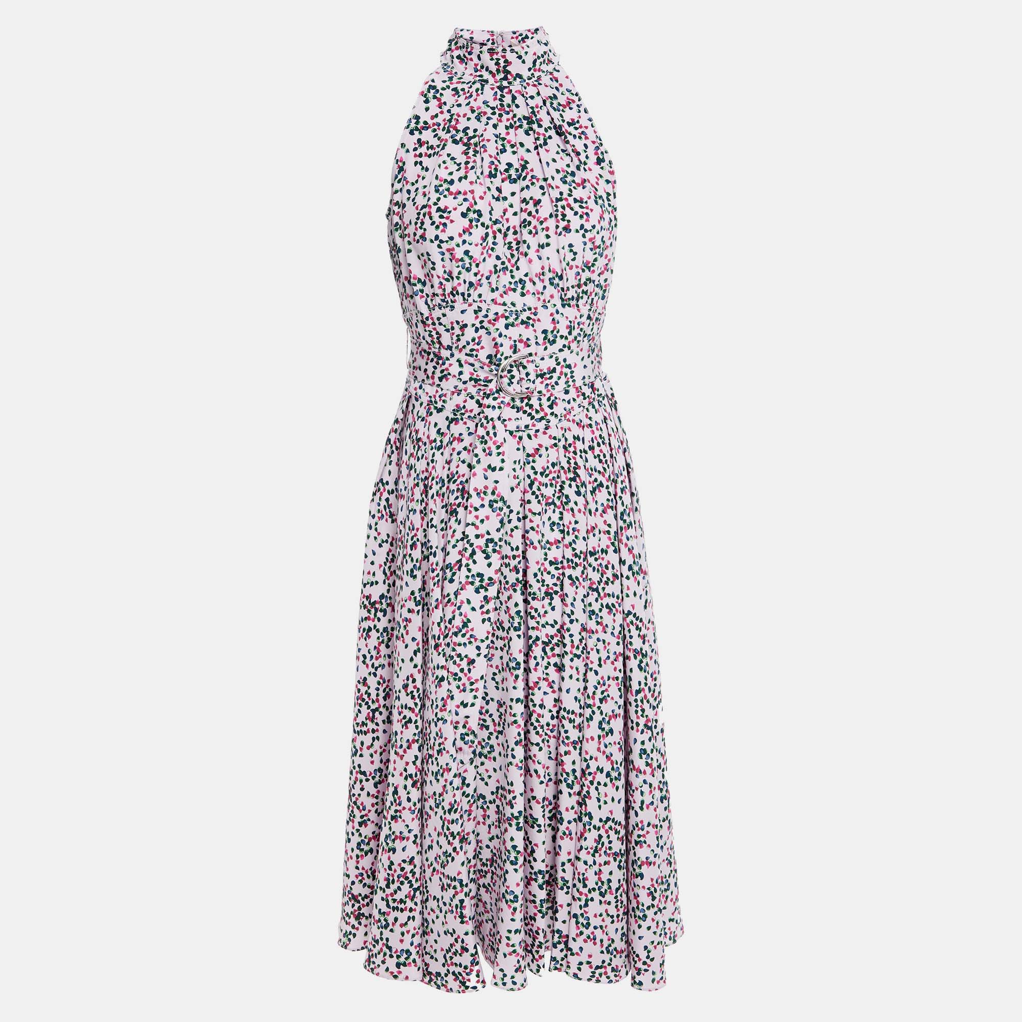 

Diane Von Furstenberg Silk Midi Dress 6, Multicolor