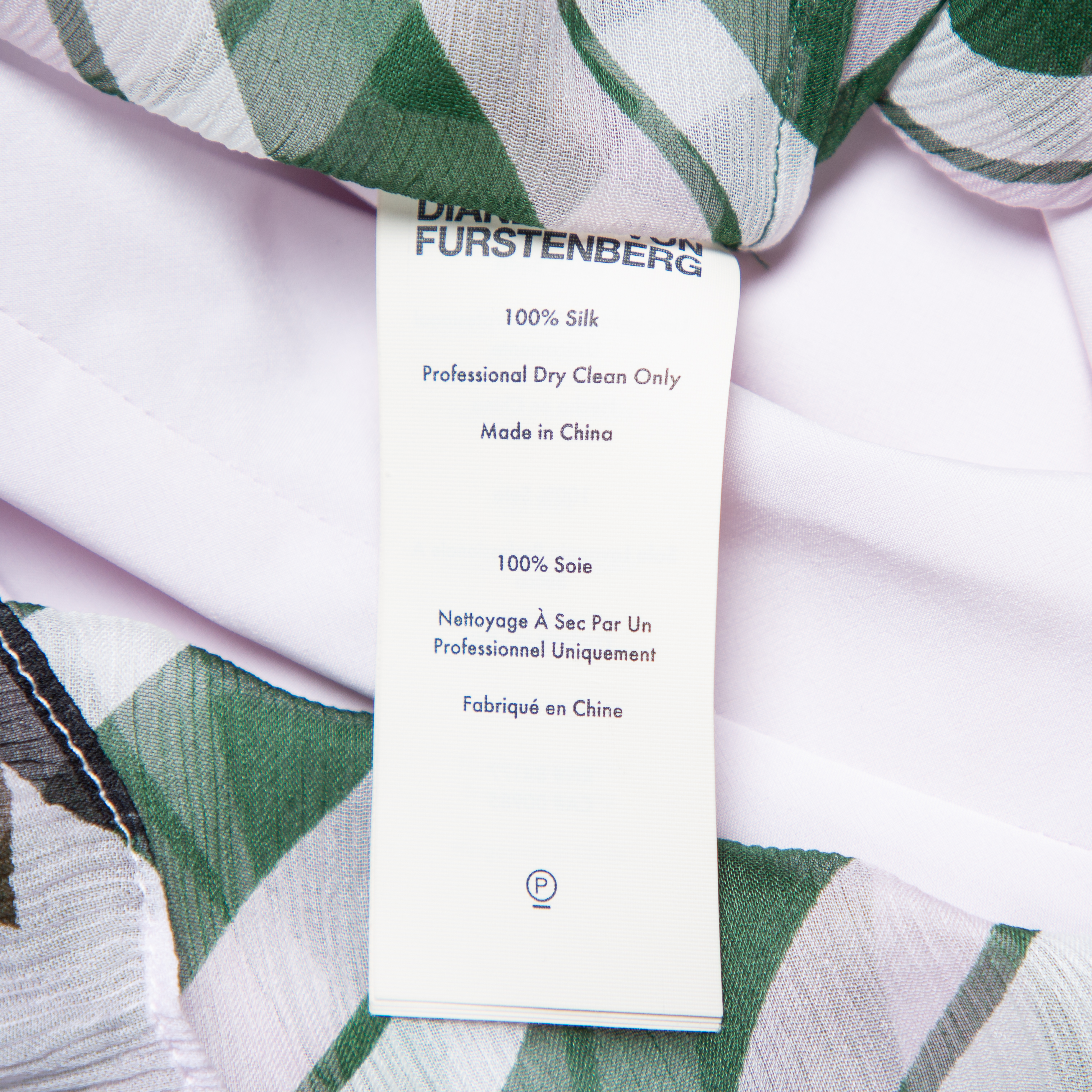 Diane Von Furstenberg Multicolor Silk Ruffled Oversized Mini Dress XS