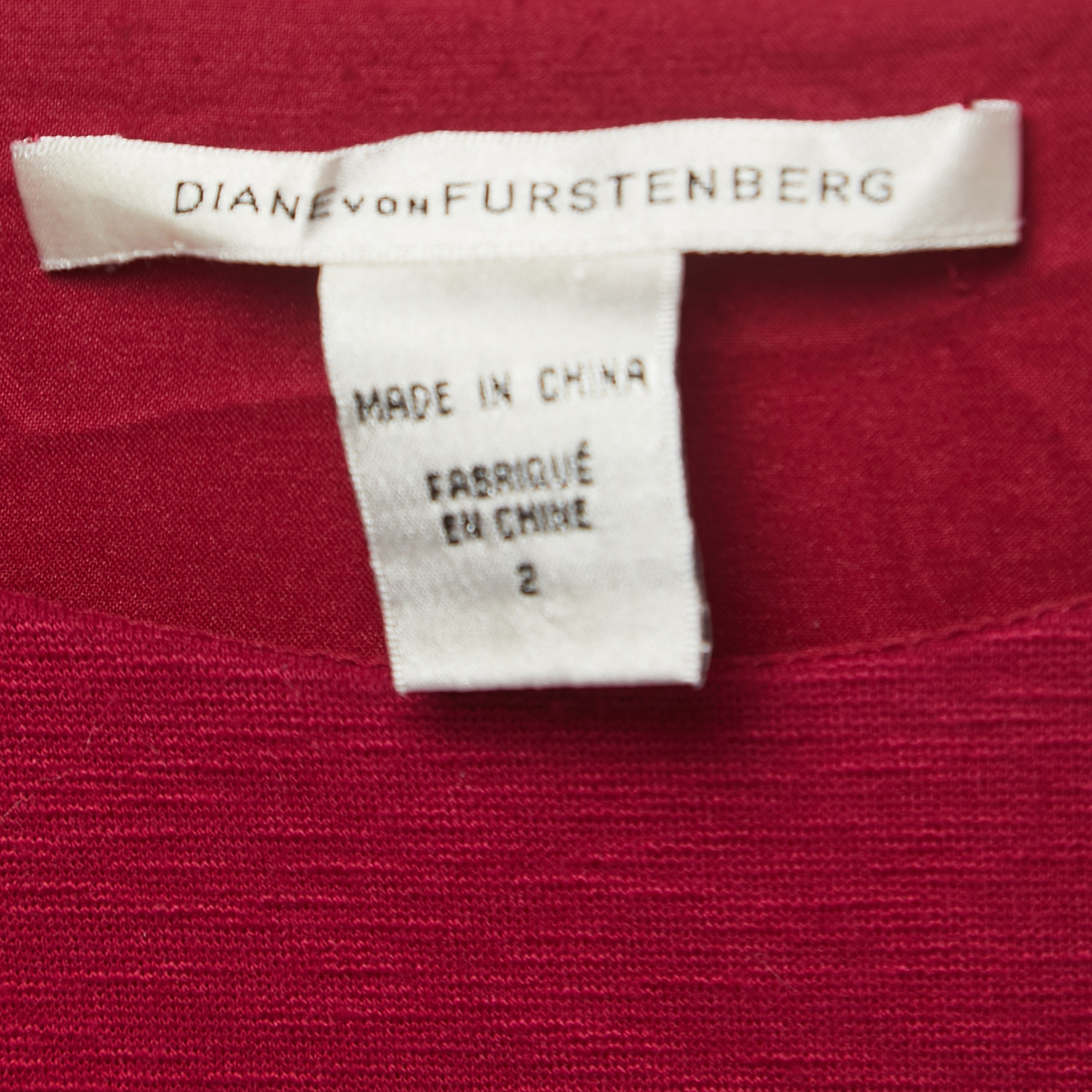 Diane Von Furstenberg Pink Knit Draped Sleeveless Mini Dress S