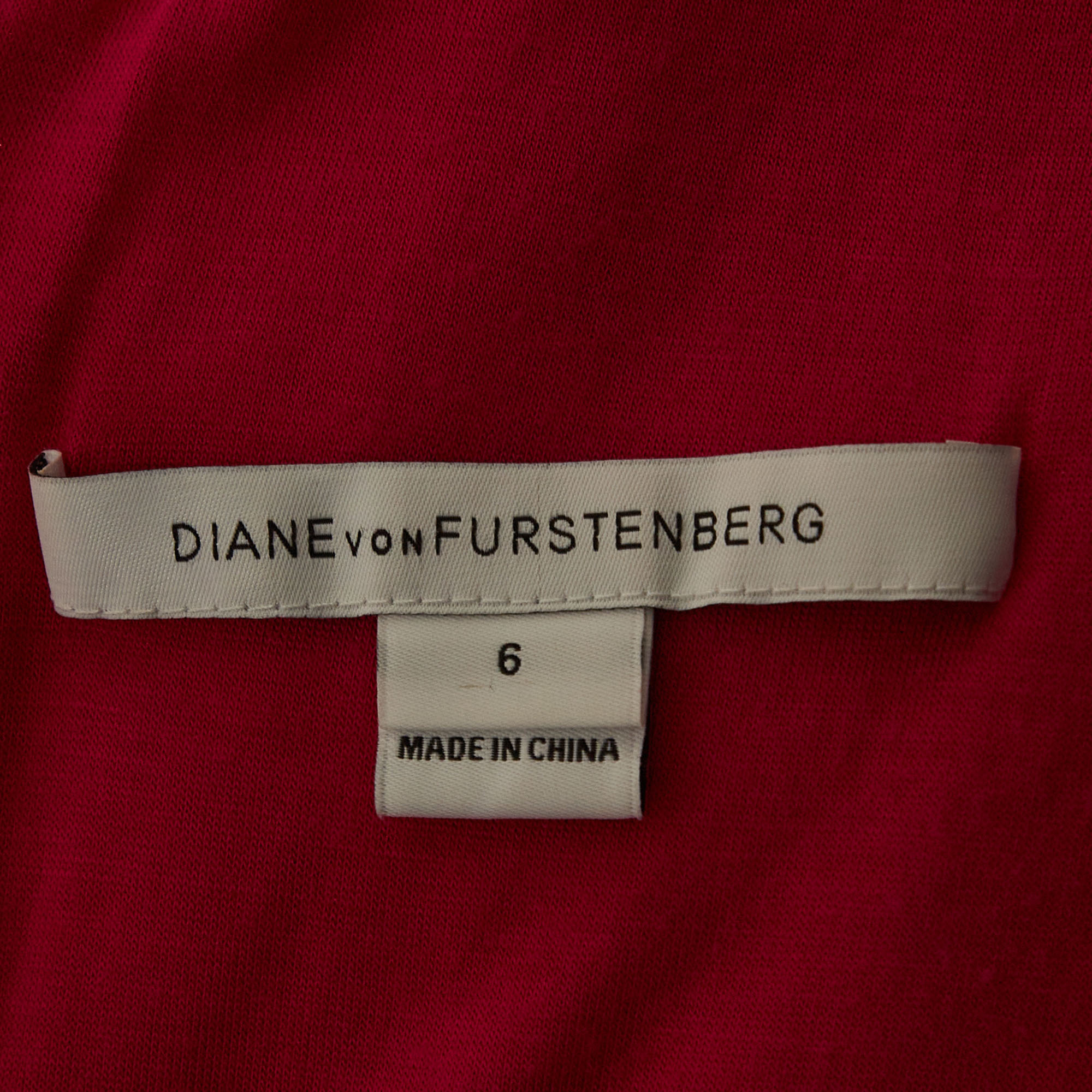 Diane Von Furstenburg Pink Floral Lace Sleeveless Mini Dress M