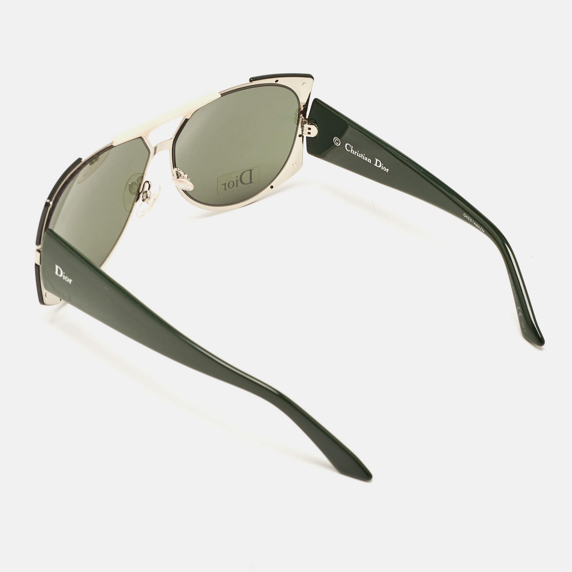 Dior Green PGD85 Enigmatic Oversized Sunglasses