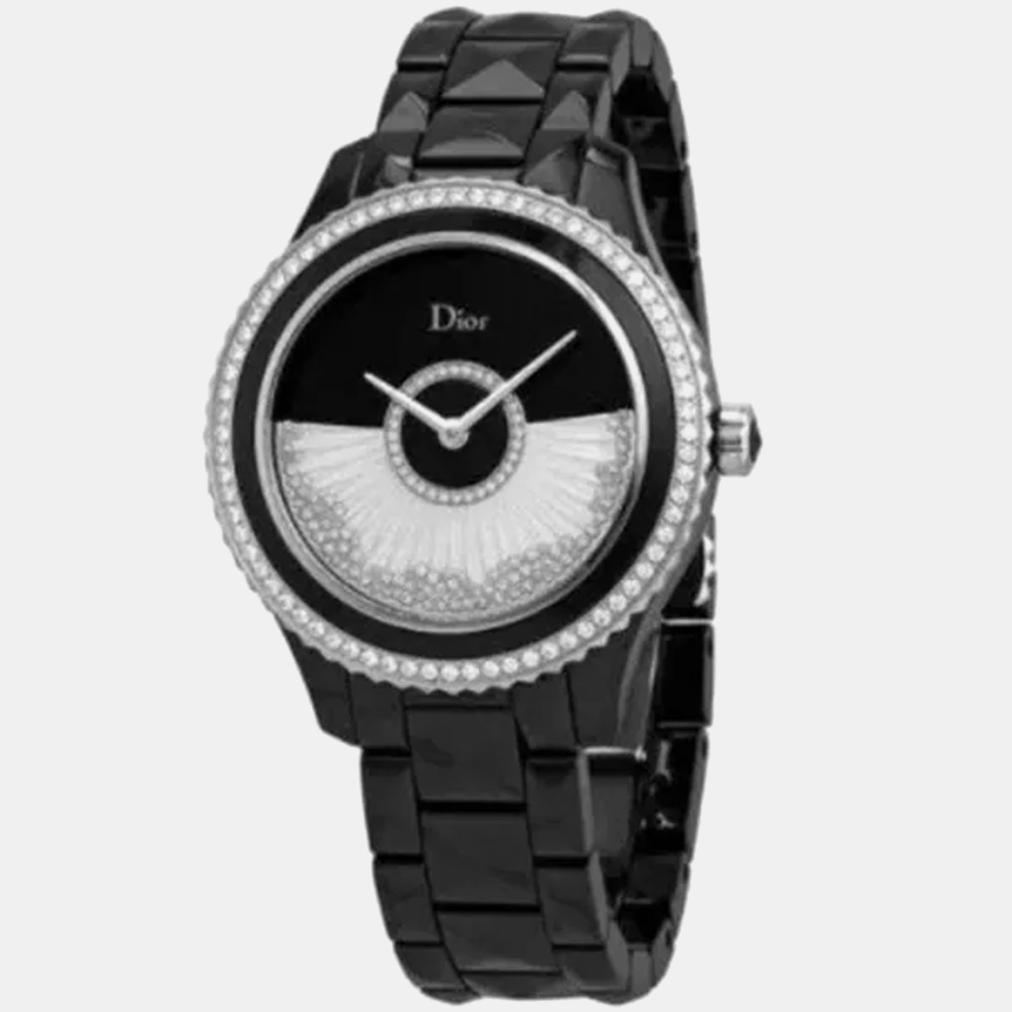 Dior Black MOP Ceramic Grand Bal Automatic Women's Wristwatch
Dior Black MOP Ceramic Grand Bal Automatic Women's Wristwatch