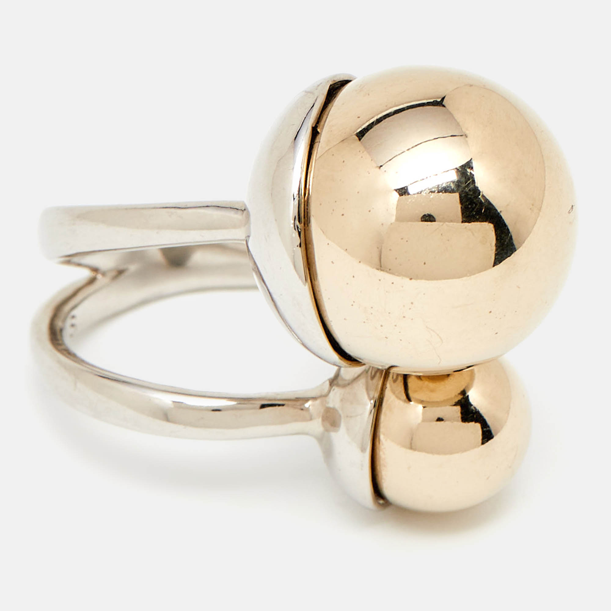 Dior UltraDior Two Tone Metal Ring S