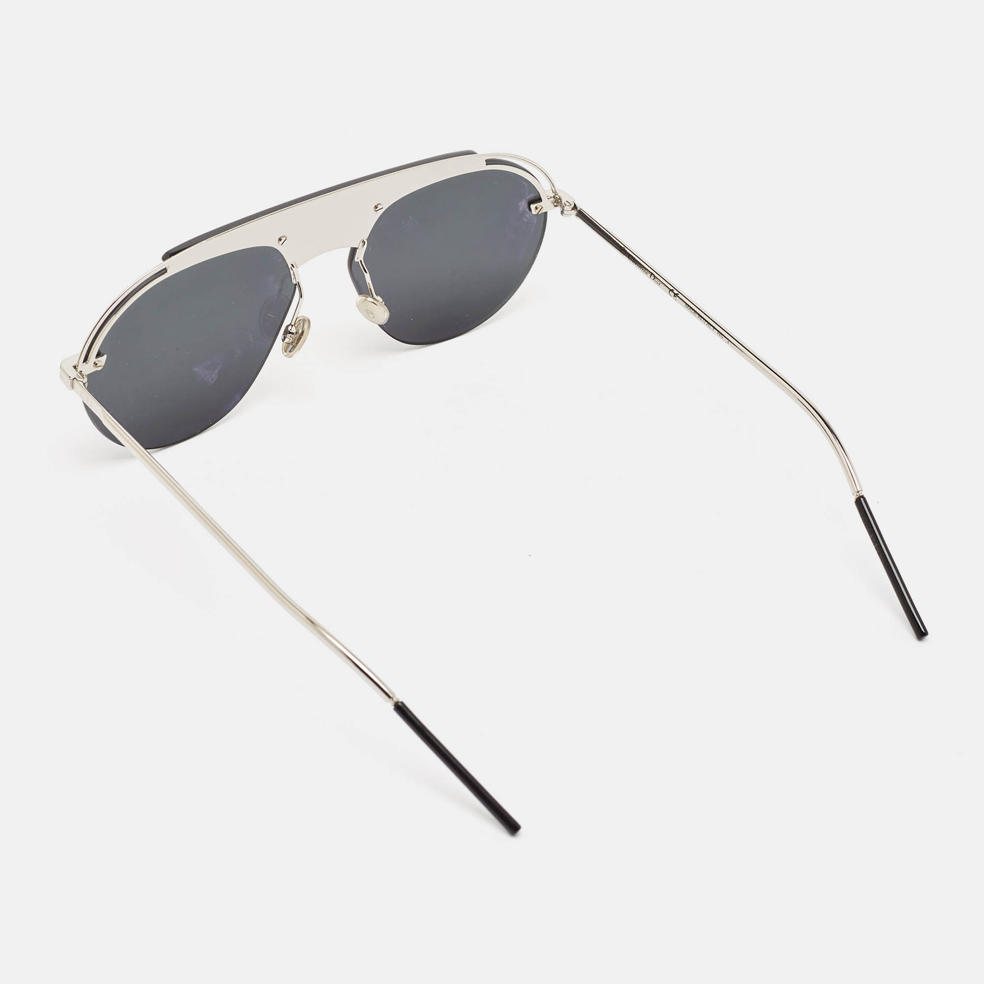 Dior Black/Silver DiorEvolution Aviator Sunglasses