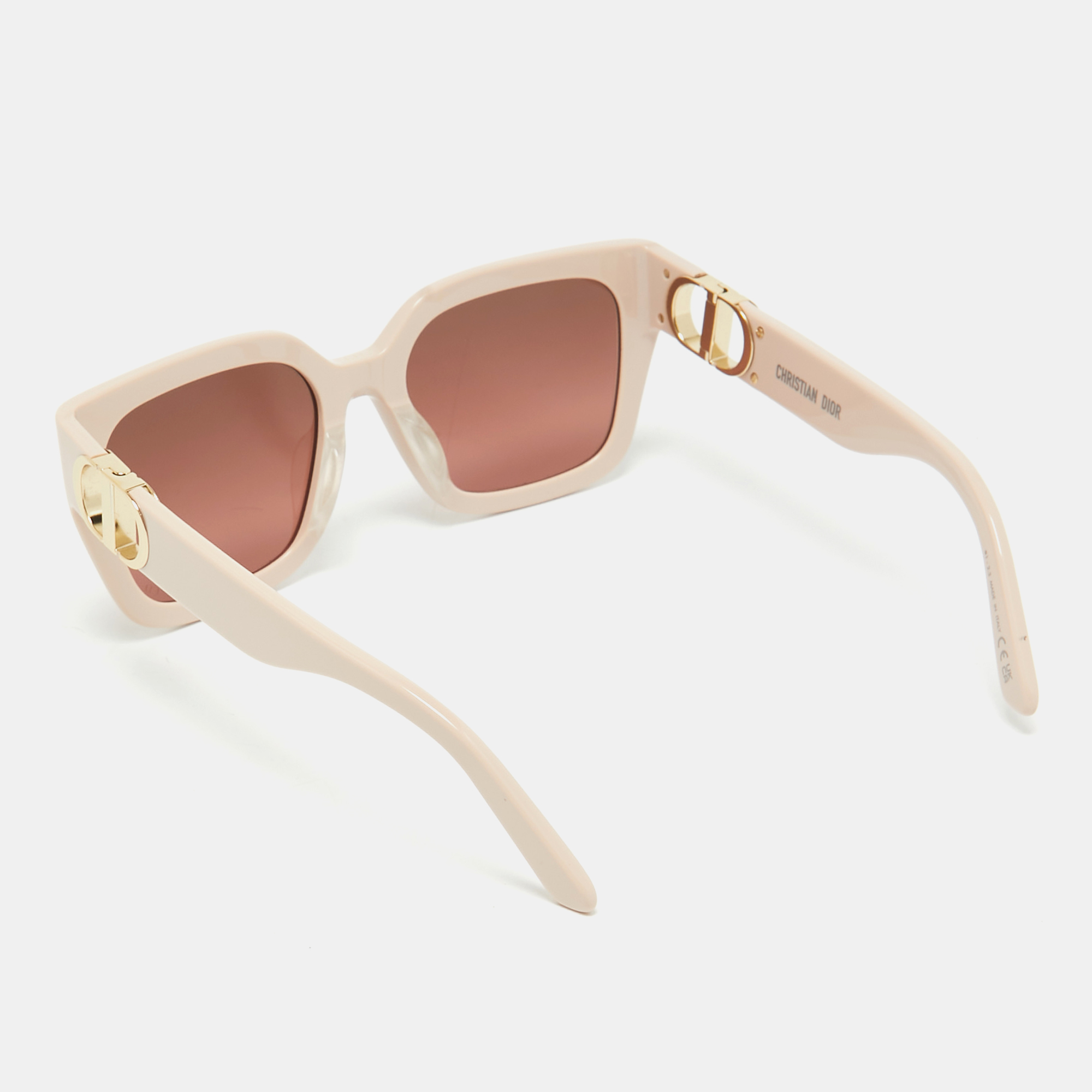 Dior Pink 30 Montaigne S8U Square Sunglasses