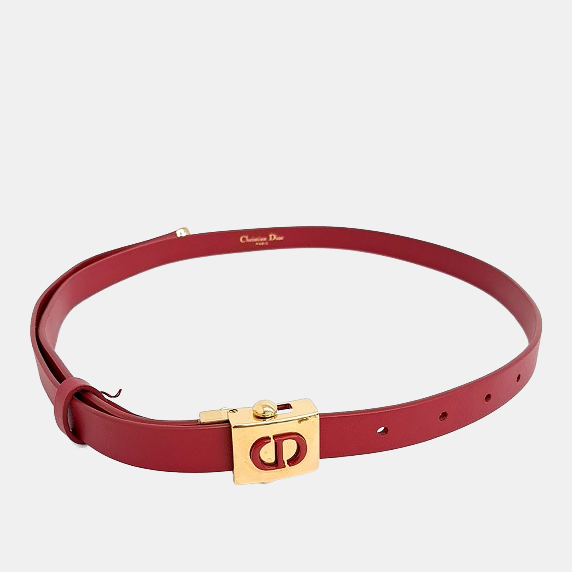 Christian Dior Technique Belt, Red
Christian Dior Technique Belt, Red