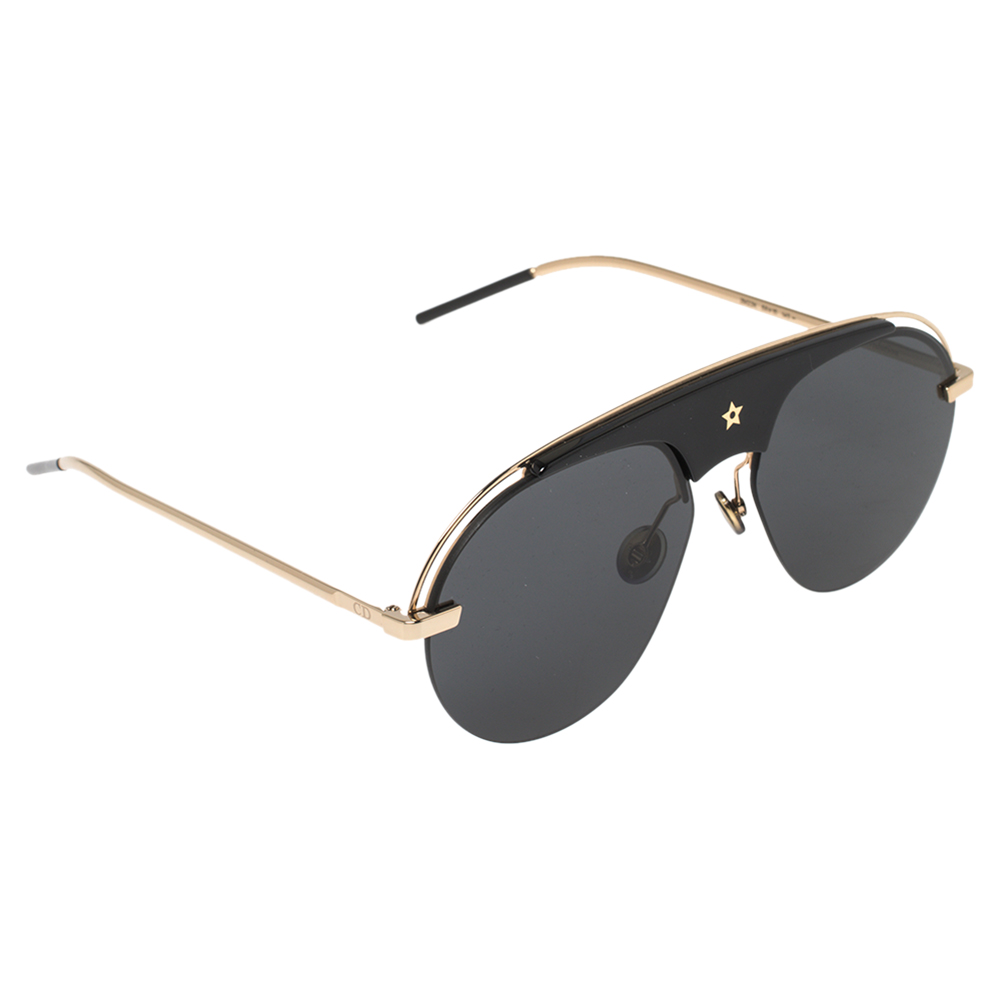 Dior Black DiorEvolution Pilot Aviators Sunglasses