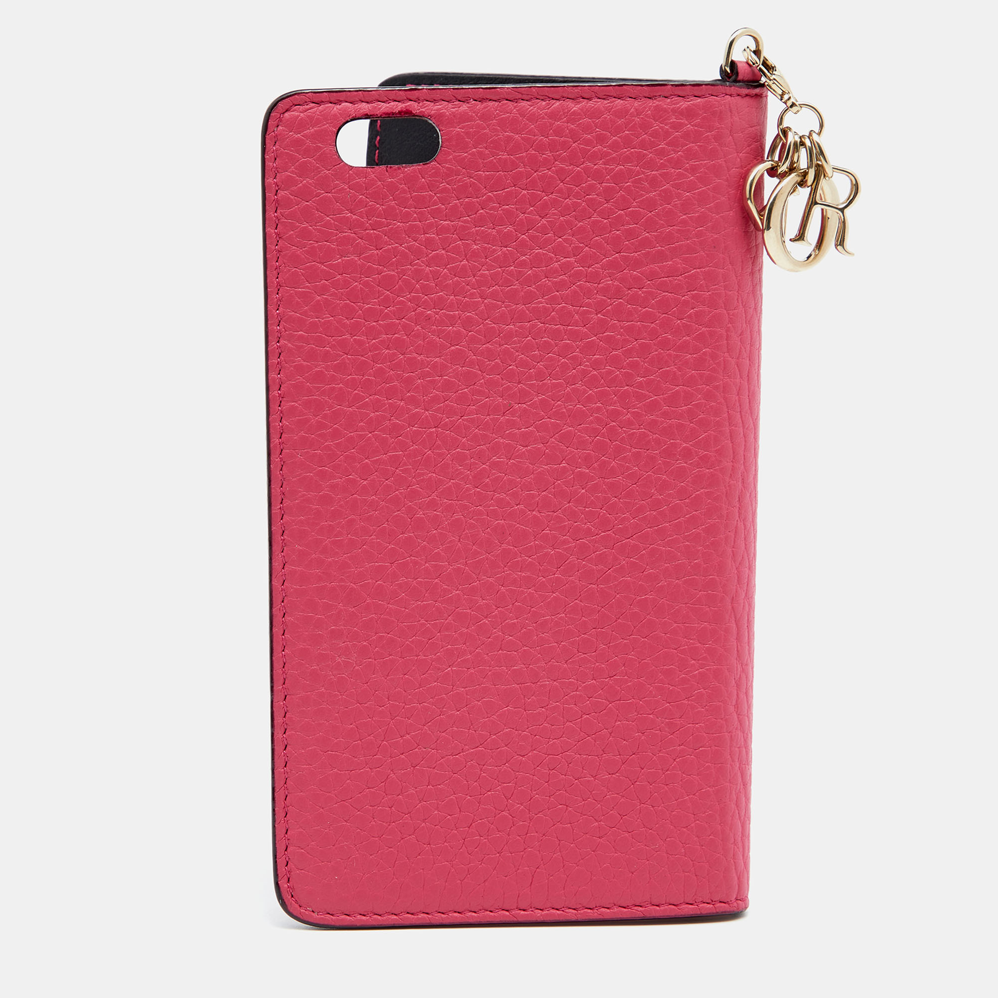 Dior Magenta Leather IPhone 6 Folio Case