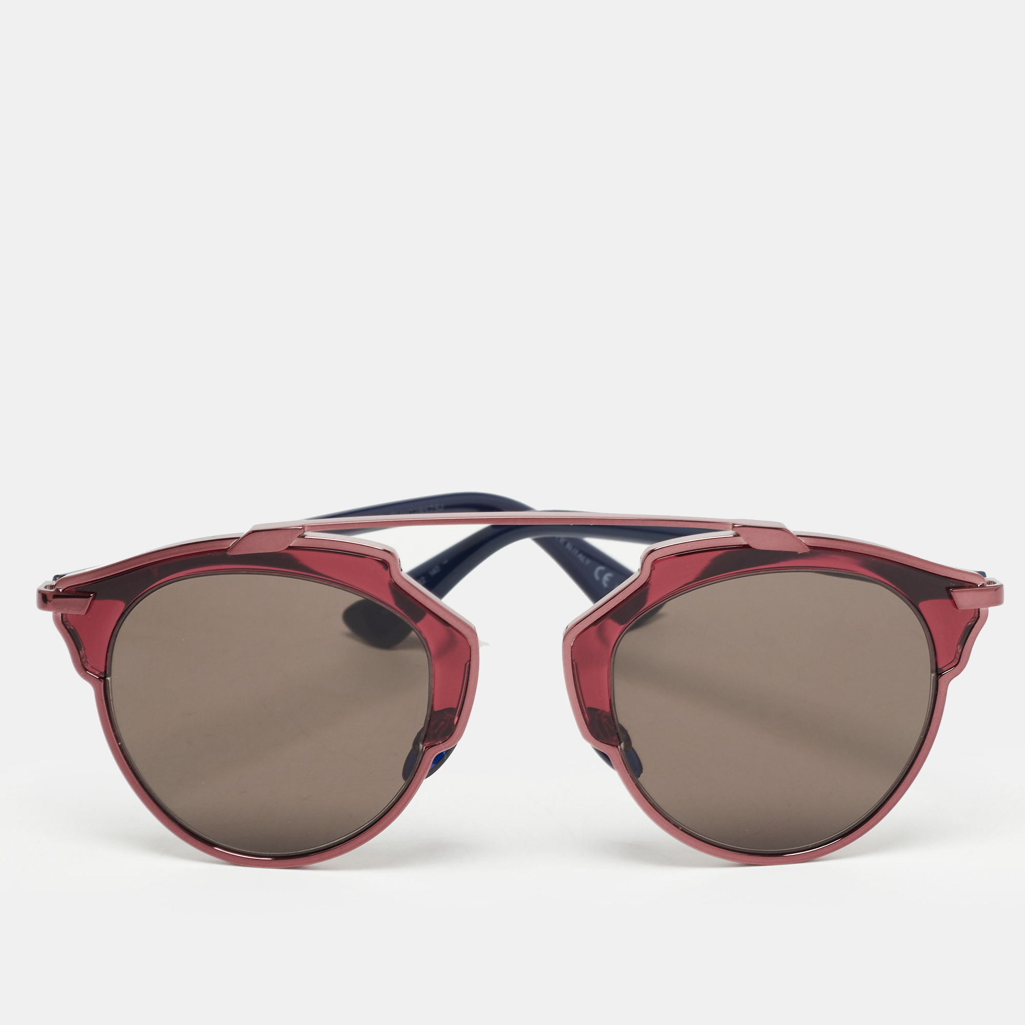 Dior Pink/Blue Dior So Real Round Sunglasses