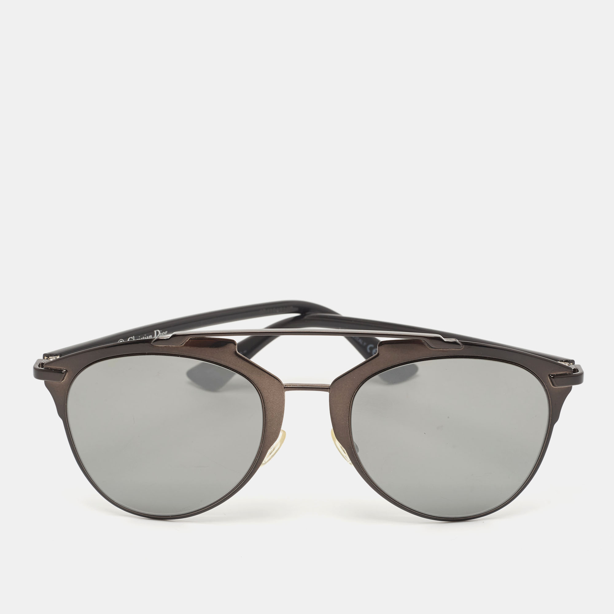 Dior Black Reflected Cat Eye Sunglasses