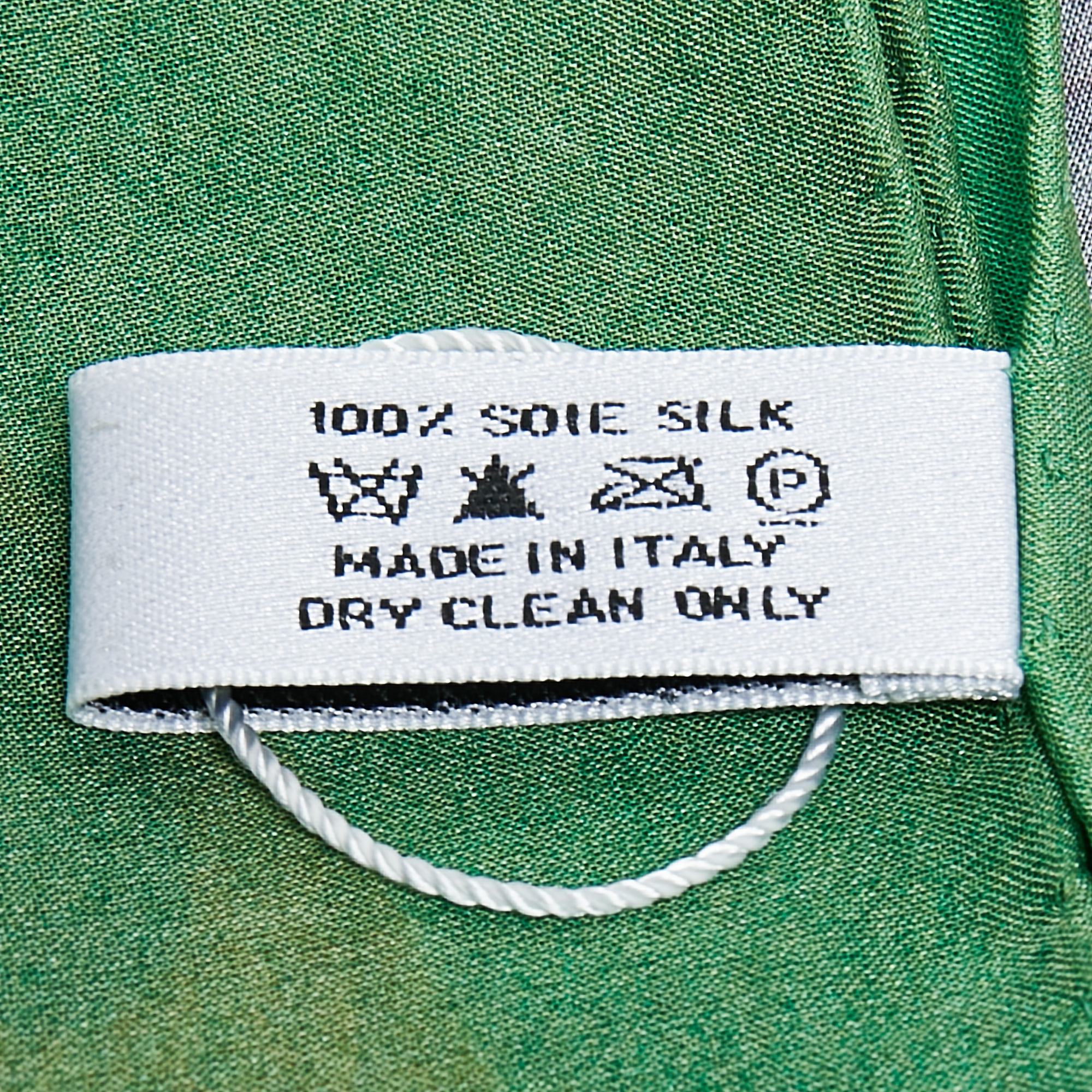 Dior Multicolor Print Silk Square Scarf