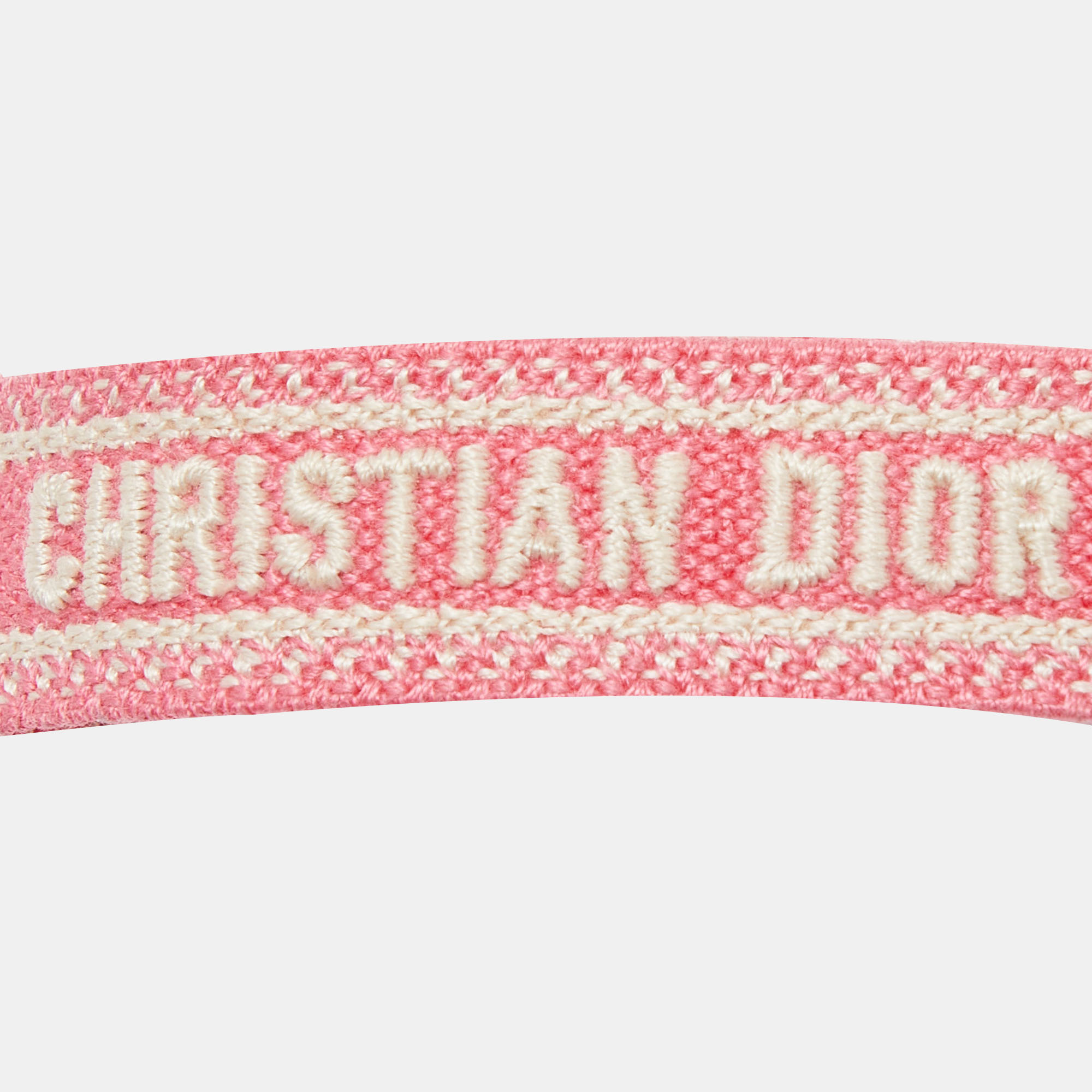 Dior Placid Blue/Pink Christain Dior Dubai Embroidered Cotton Bracelet Set