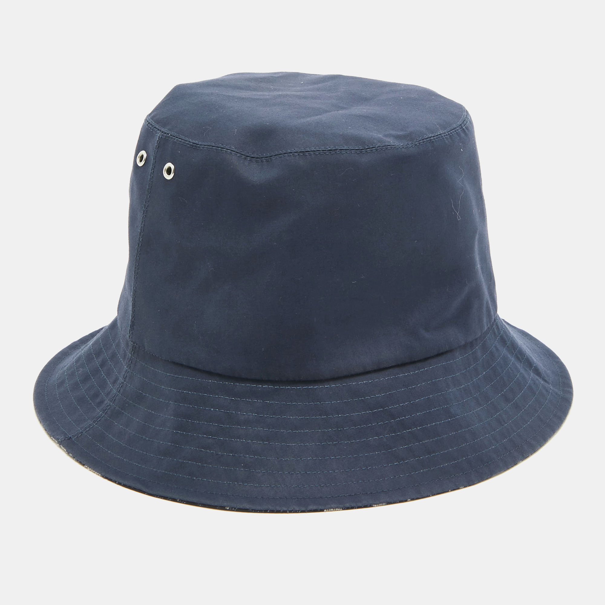 Christian dior oblique reversible teddy-d brim bucket hat