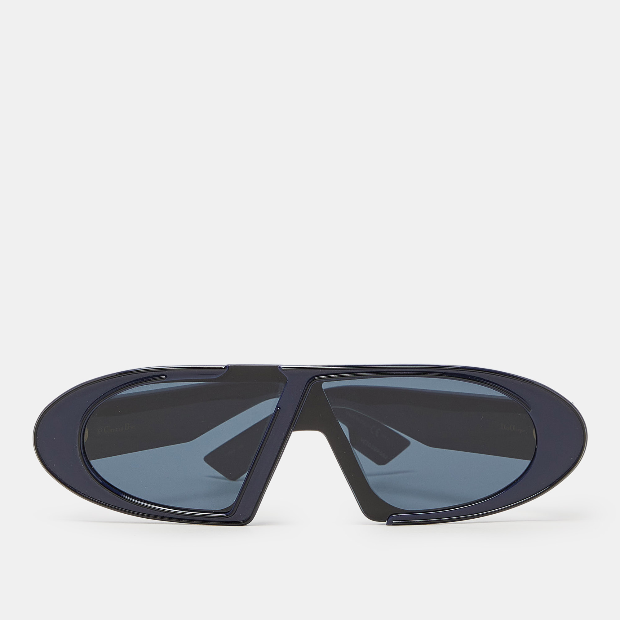 Dior blue pjpa9 dioroblique oval sunglasses