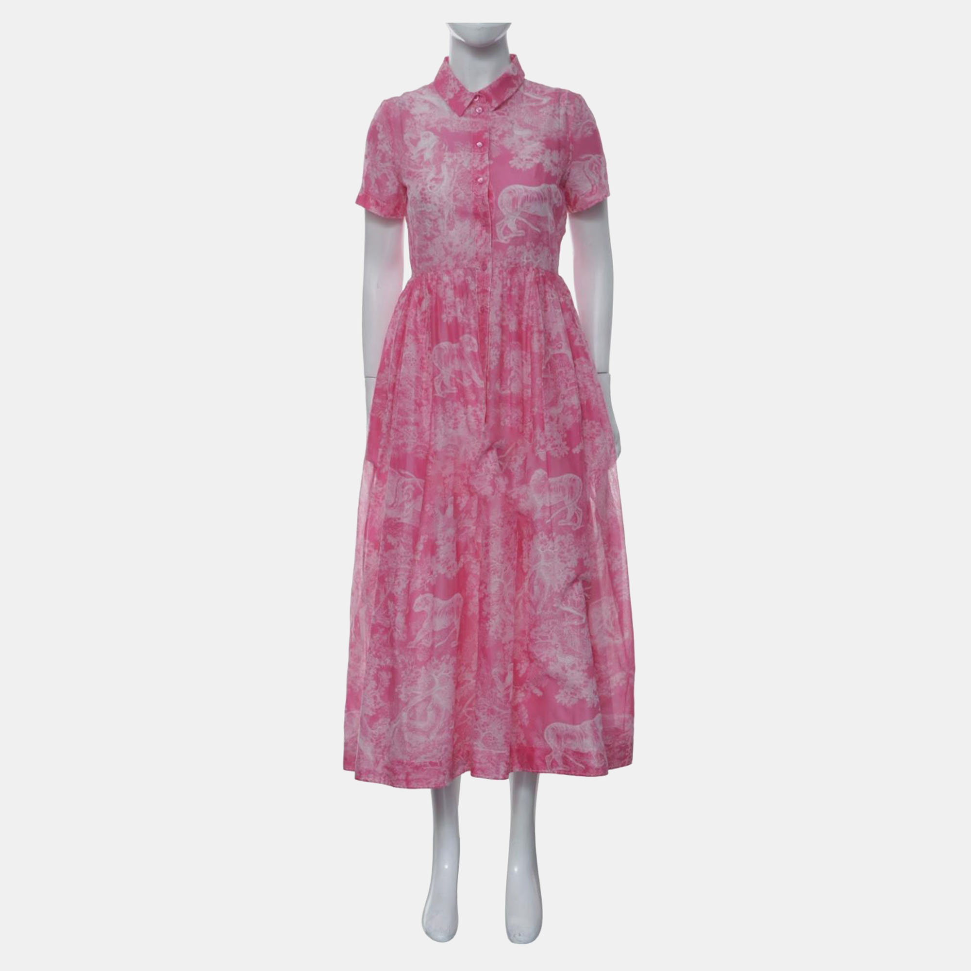 Christian Dior Robe Mi-Longue Dioriviera Dress