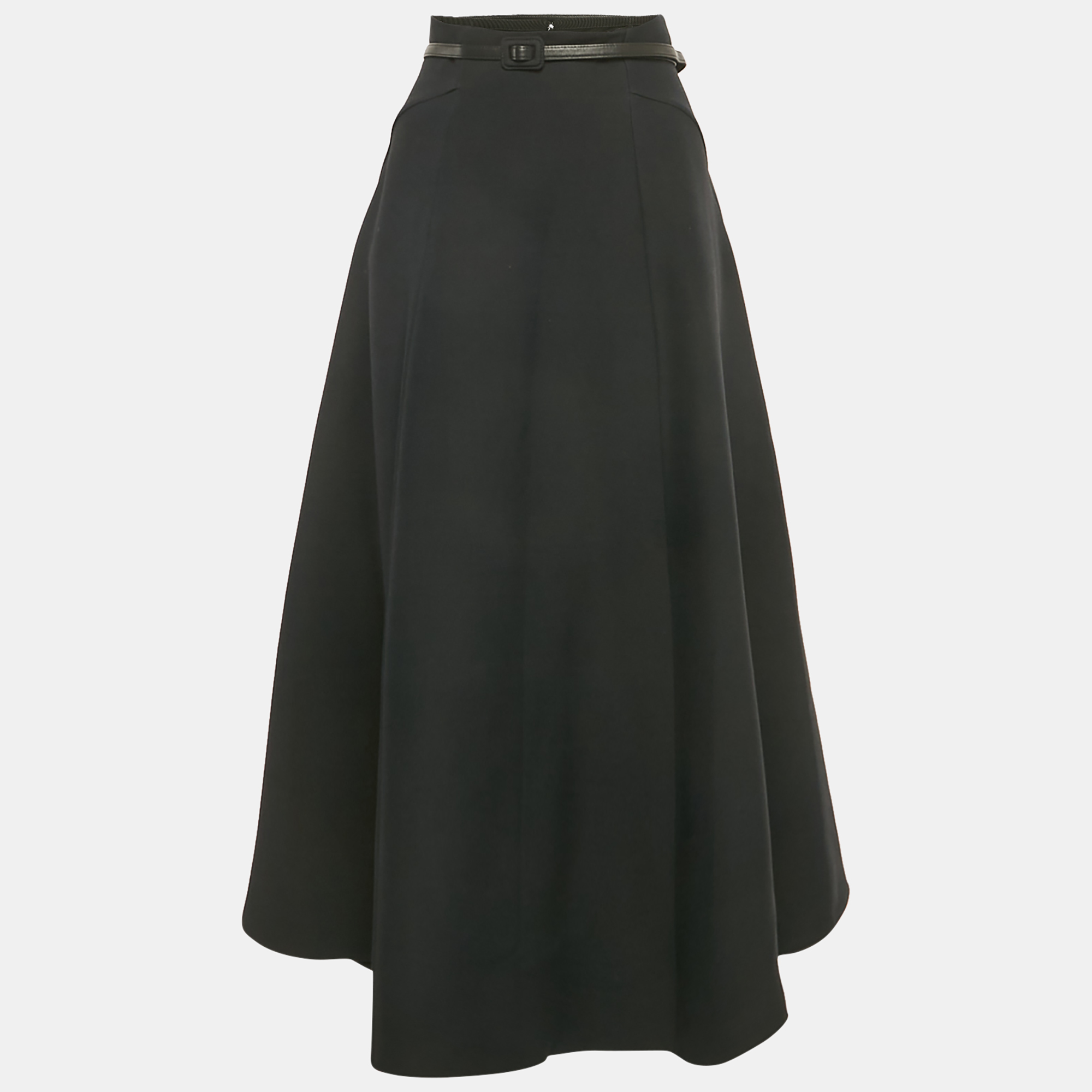 Christian Dior Black Wool Blend Midi Skirt XL
Christian Dior Black Wool Blend Midi Skirt XL
