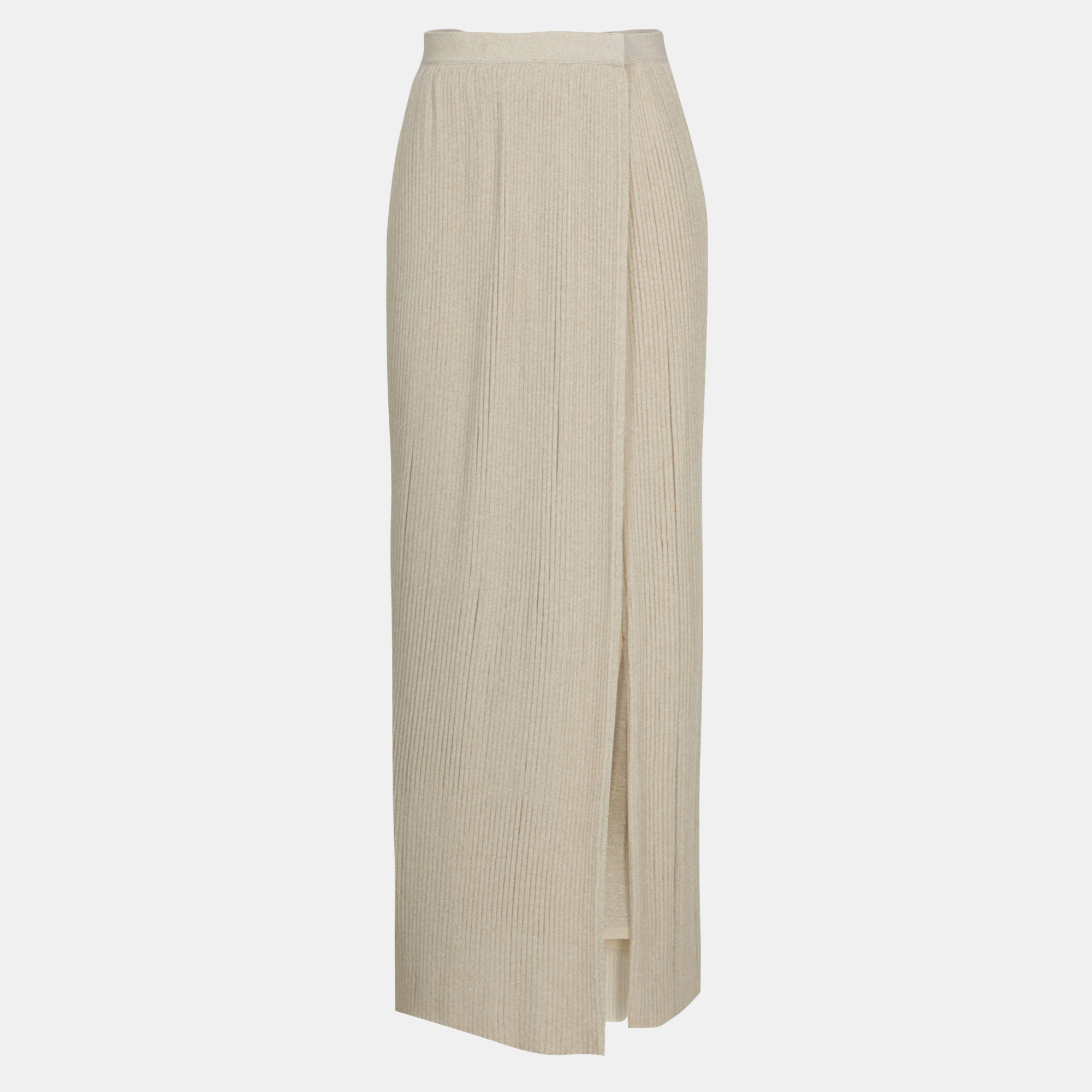 Dior  Women's Cotton Maxi Skirt - Gold - XS