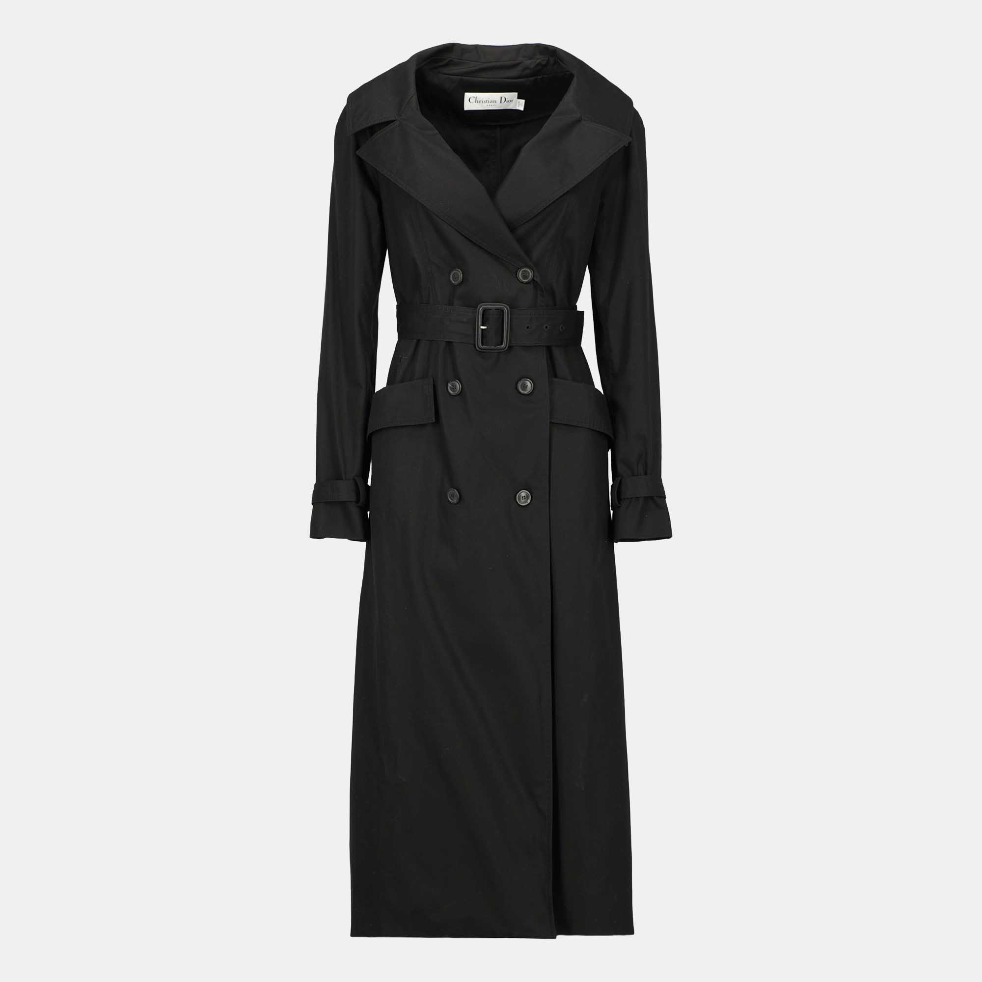 Dior  Women's Cotton Raincoat - Black - L