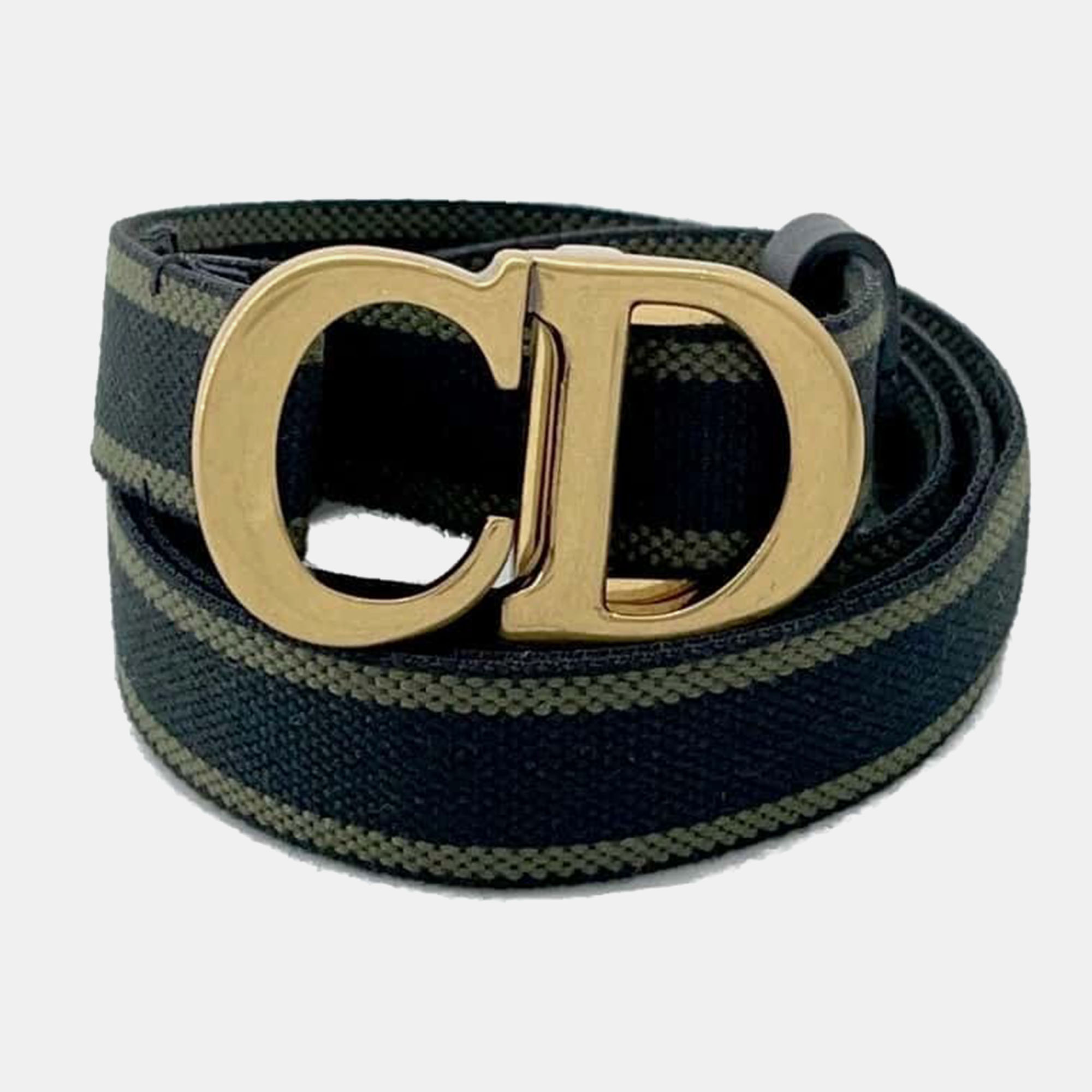 Dior Green Camouflage Saddle Belt Bag